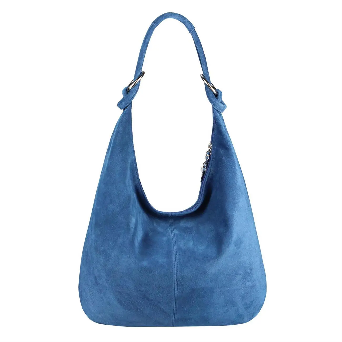 Made in Italy Damen XXL Ledertasche Wildleder Shopper Tasche Lagerräumung