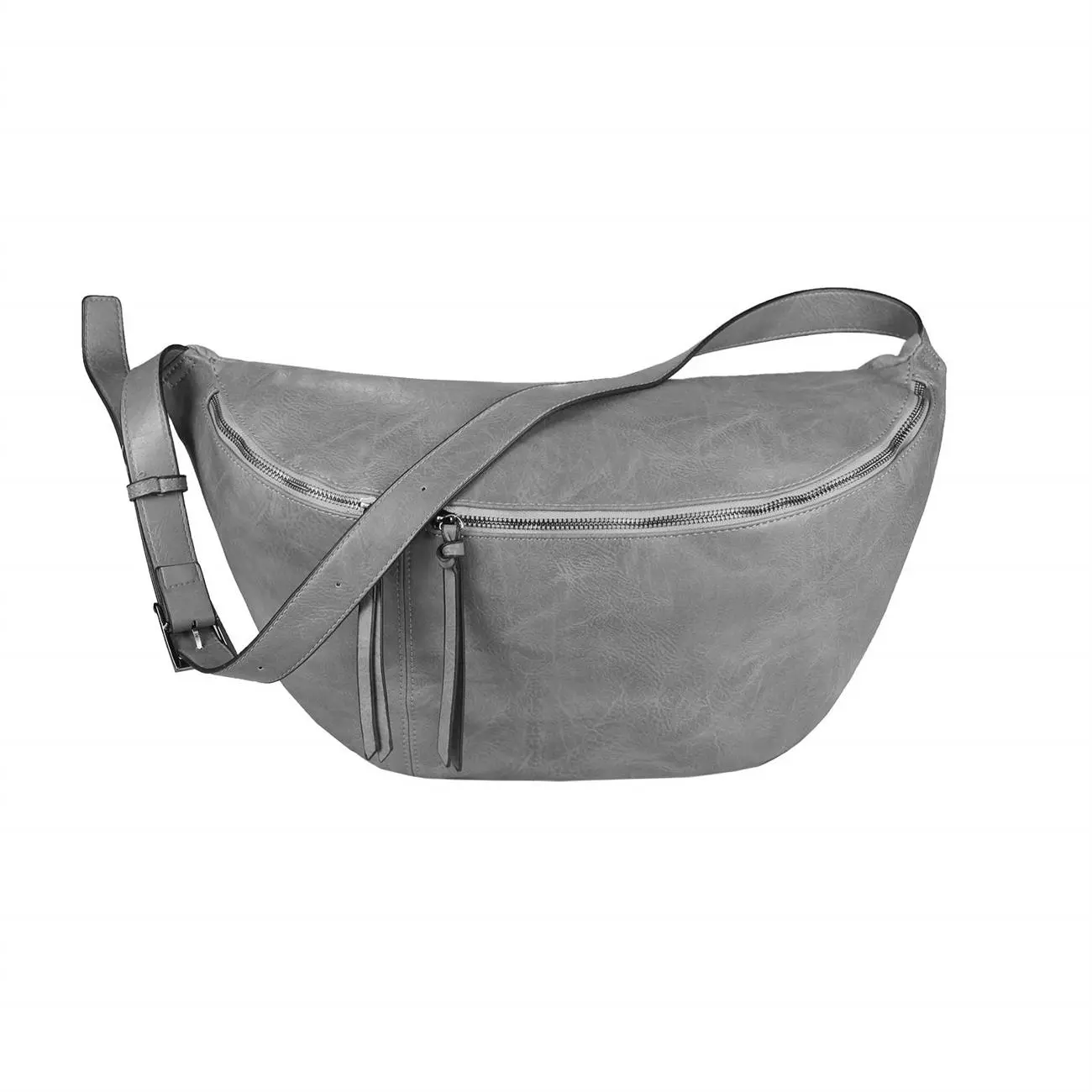XXL Tasche Bauchtasche Hüfttasche Crossbody Schultertasche Umhängetasche Kunstleder Gürteltasche Crossover Slingntasche Unisex Bag Exklusive Angebote