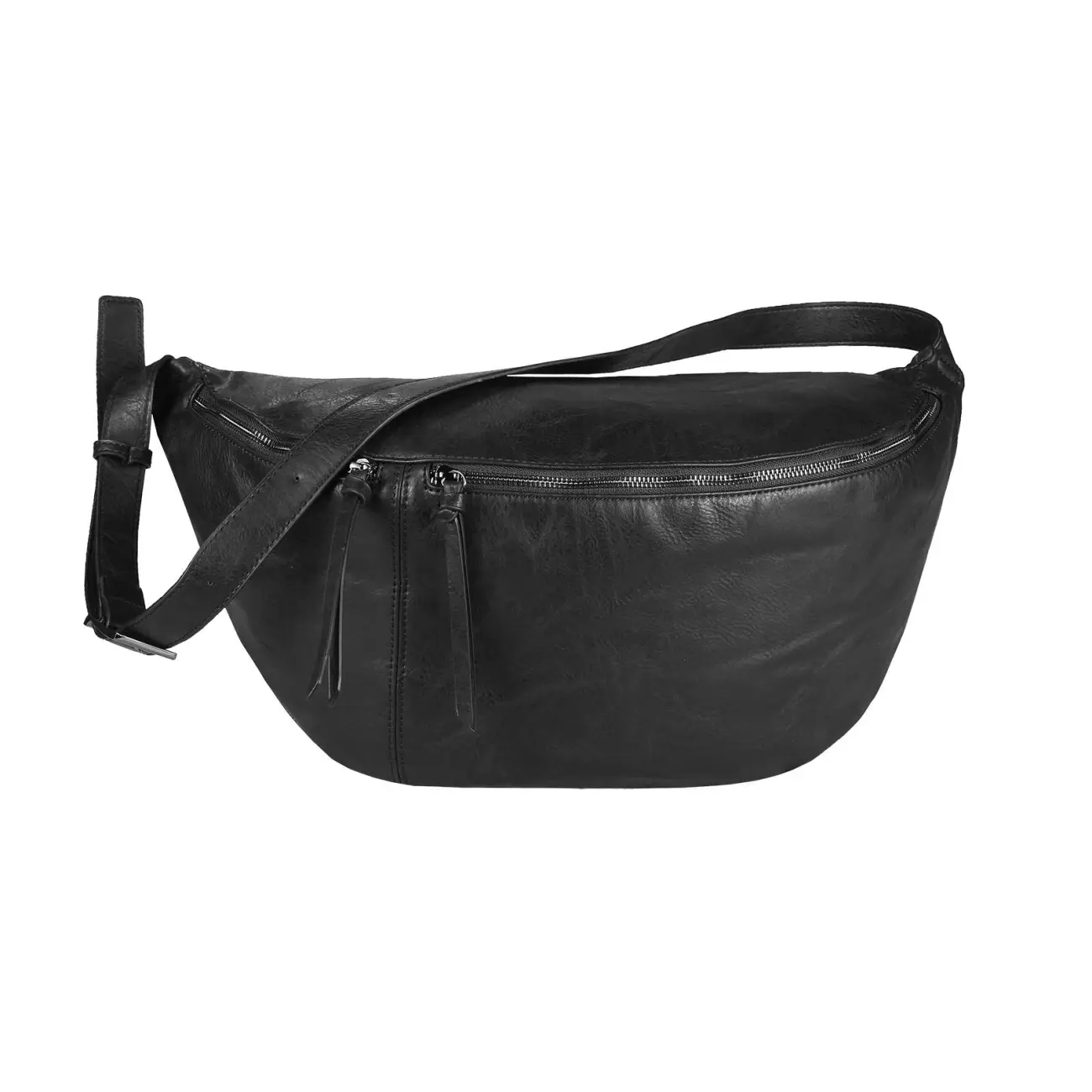 XXL Tasche Bauchtasche Hüfttasche Crossbody Schultertasche Umhängetasche Kunstleder Gürteltasche Crossover Slingntasche Unisex Bag Exklusive Angebote