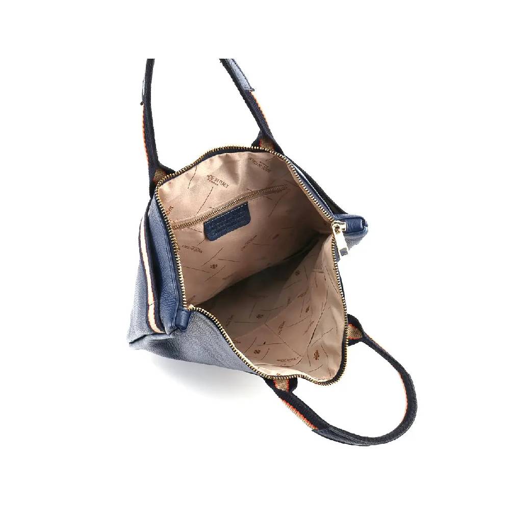 OBC Made in Italy XXL Damen Leder Rucksack Tasche Shopper Handtasche Schultertasche Cityrucksack Daypack Ledertasche Freizeitrucksack Blitzangebot
