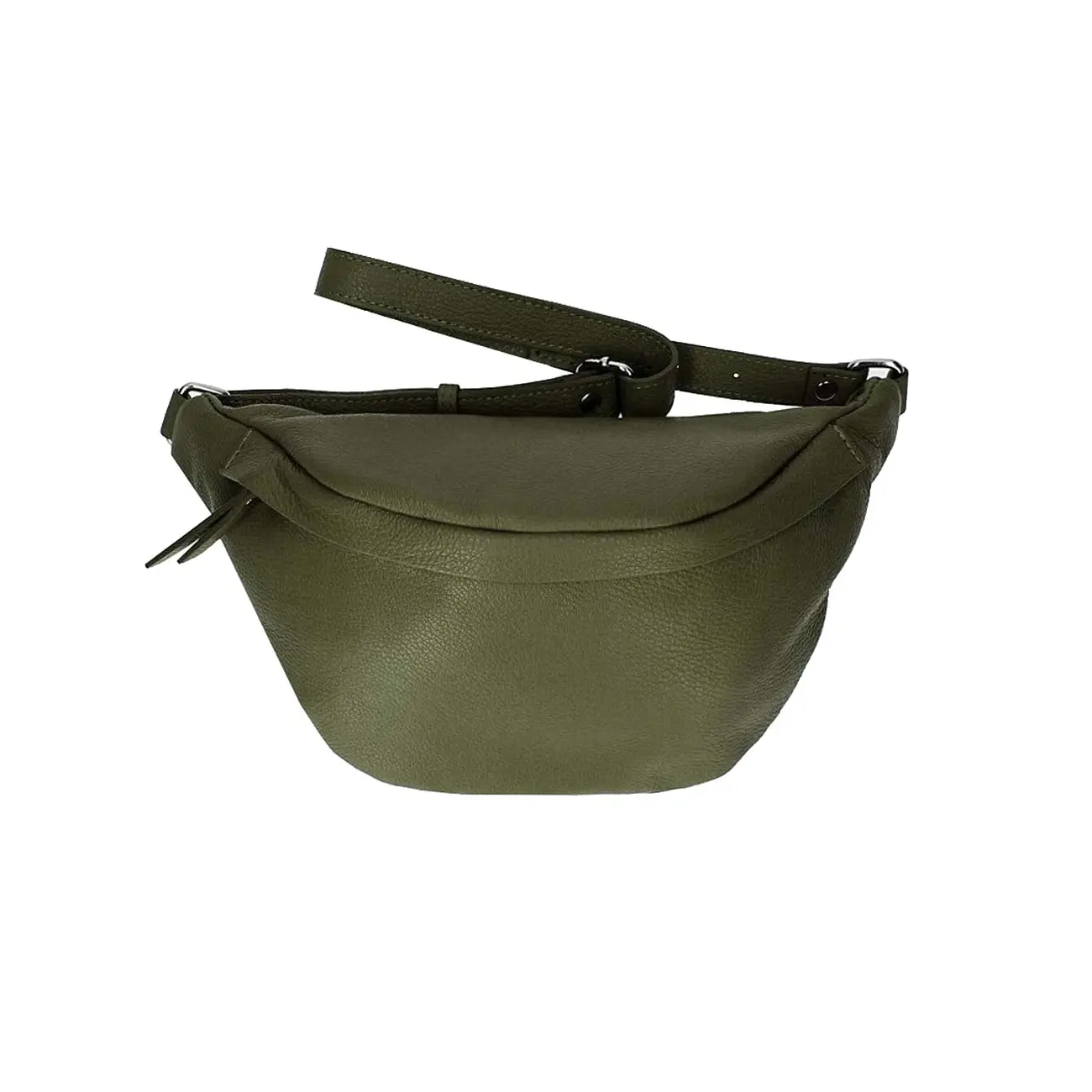 Made in Italy DAMEN LEDER Gürteltasche Crossbody Brusttasche Bauchtasche Hüfttasche Umhängetasche Crossover Bodybag Schultertasche Handytasche OBC TASCHE 247 Kauf eins, bekomm eins gratis