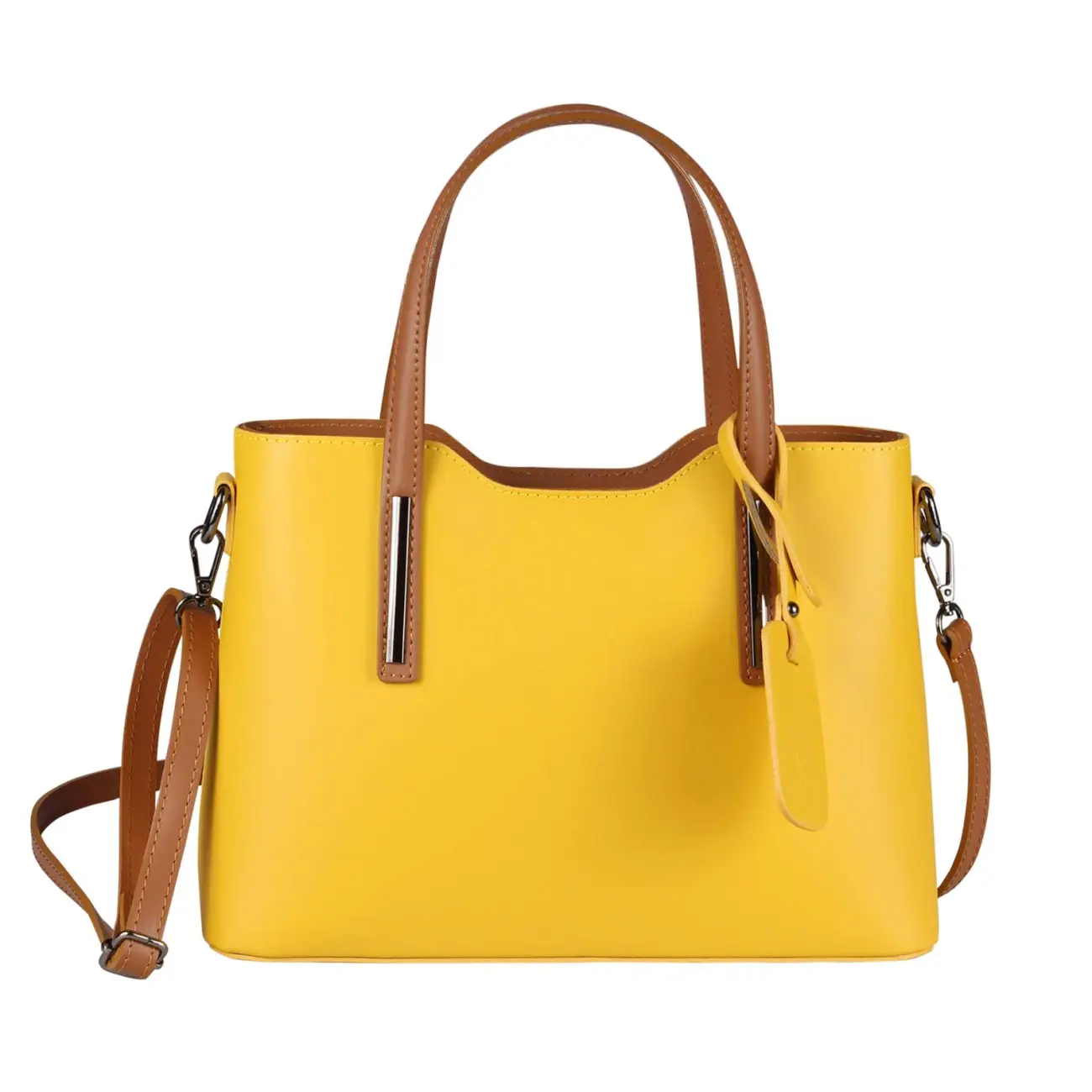 OBC MADE IN ITALY DAMEN Echt LEDER TASCHE Business Shopper Schultertasche Handtasche Ledertasche Umhängetasche Rindsleder Freizeittasche Sonderangebote