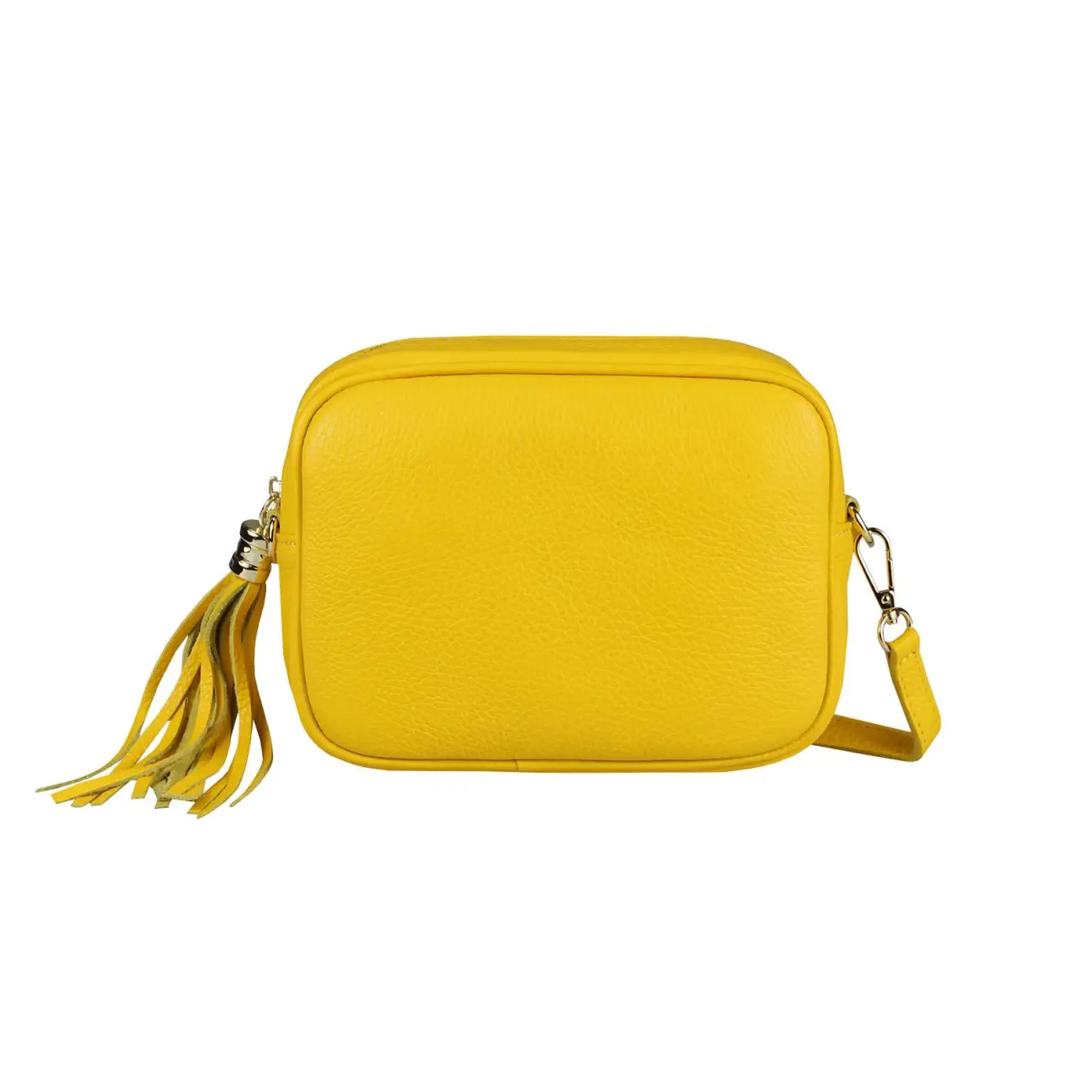 OBC Made in Italy DAMEN LEDER TASCHE Umhängetasche Schultertasche Cross-Over Crossbody Bag Glattleder Schmucktasche Fransen Ledertasche Riesige Ersparnisse