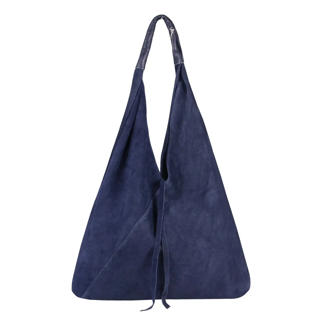 OBC Made in Italy Damen XXL Leder Tasche Handtasche Wildleder Shopper Schultertasche VIP-Rabatte