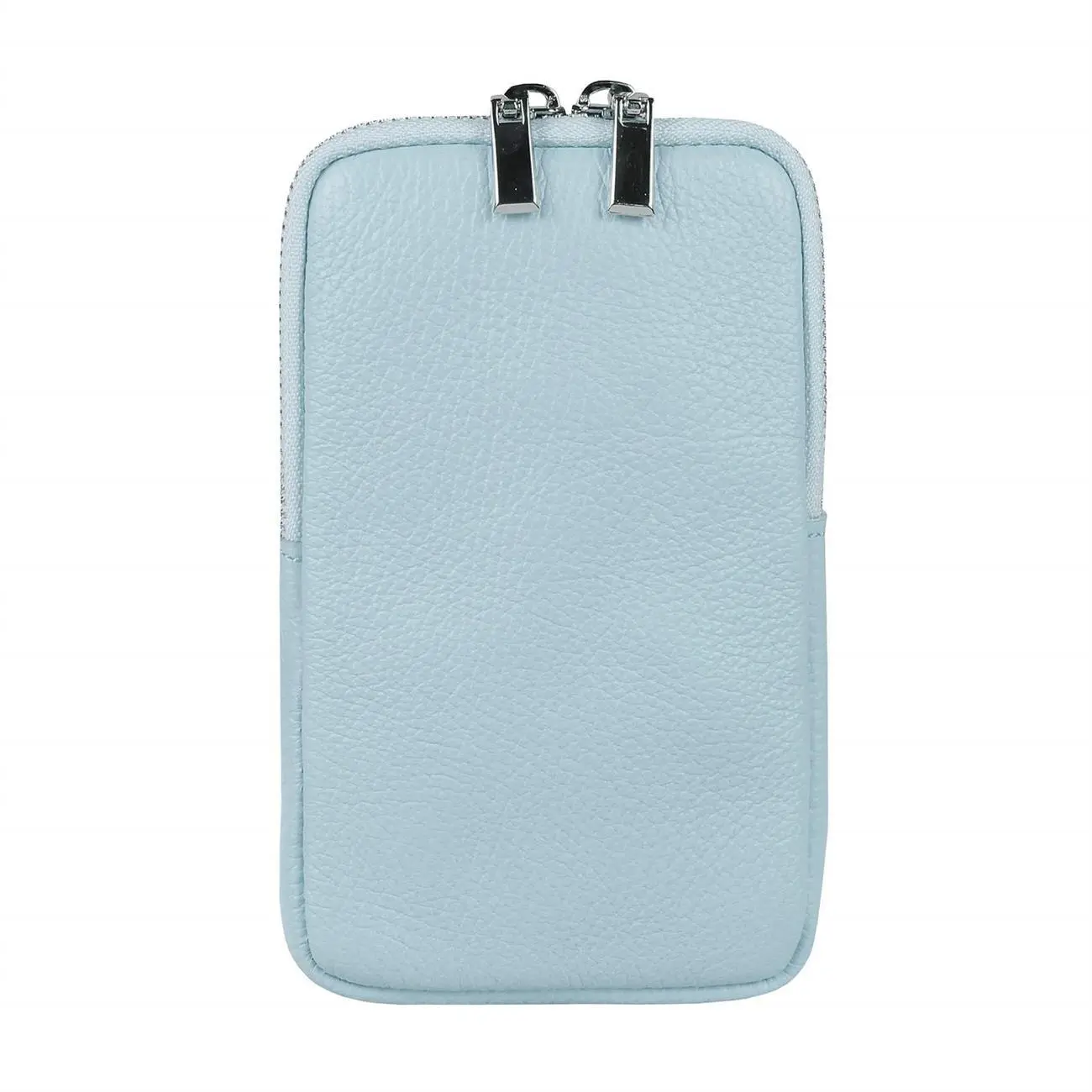 OBC Made in Italy Damen Leder Smartphone Tasche Umhängetasche Schultertasche Handytasche Minibag Geldtasche Ledertasche Crossbody Abendtasche Begrenzte Freigabe