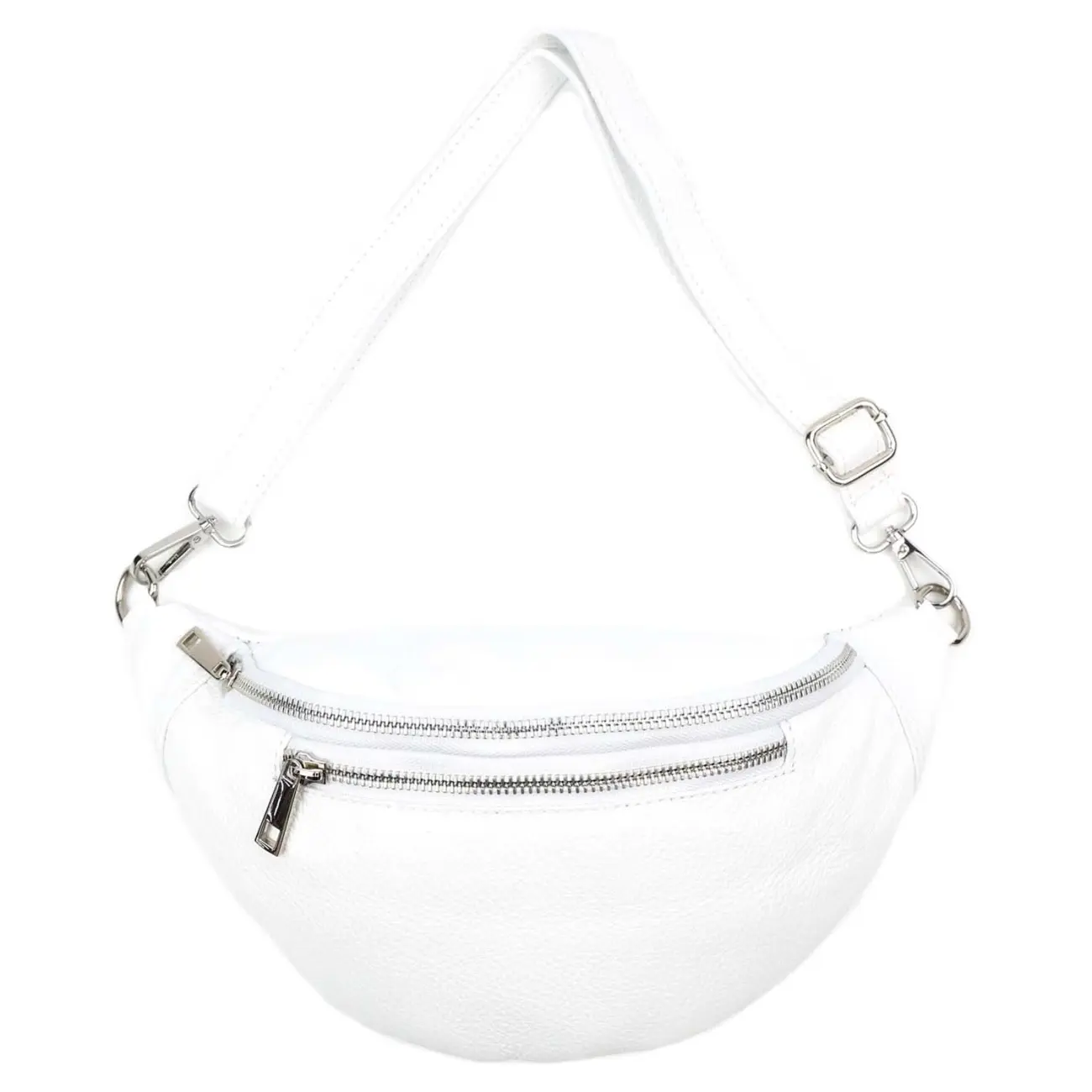 OBC MADE IN ITALY DAMEN LEDER TASCHE Gürteltasche Crossbody Hüfttasche Bauchtasche Umhängetasche Schultertasche Brusttasche CrossOver Ledertasche Bodybag Letzte 2 Tage