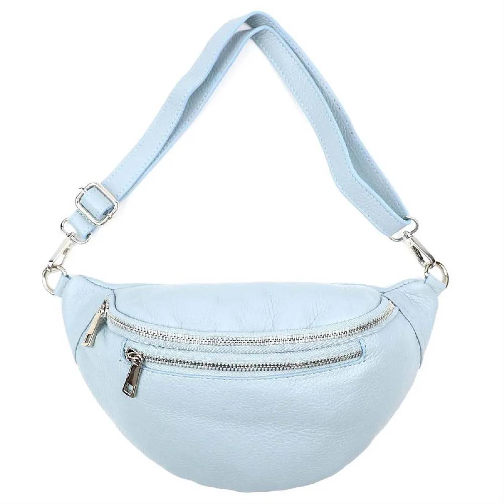 OBC MADE IN ITALY DAMEN LEDER TASCHE Gürteltasche Crossbody Hüfttasche Bauchtasche Umhängetasche Schultertasche Brusttasche CrossOver Ledertasche Bodybag Letzte 2 Tage