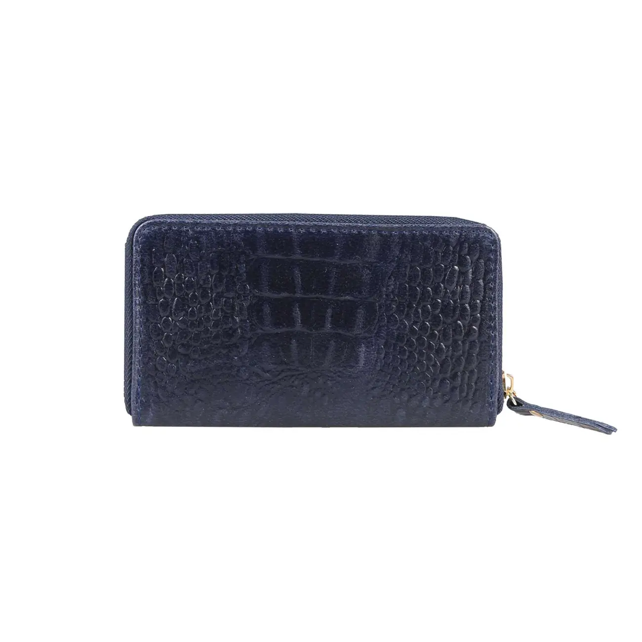 Made in Italy Damen Leder Geldbörse Kroko Wallet Portemonnaie Portafoglio Brieftasche Börse Geldbeutel Ledertasche Kreditkartenetui Bis zu 65% Rabatt