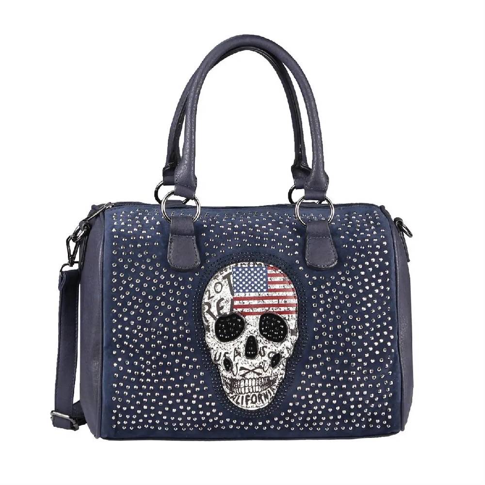 OBC Damen Totenkopf Skull Tasche Schultertasche Rucksack Umhängetasche Handtasche Bis zu 55% Rabatt