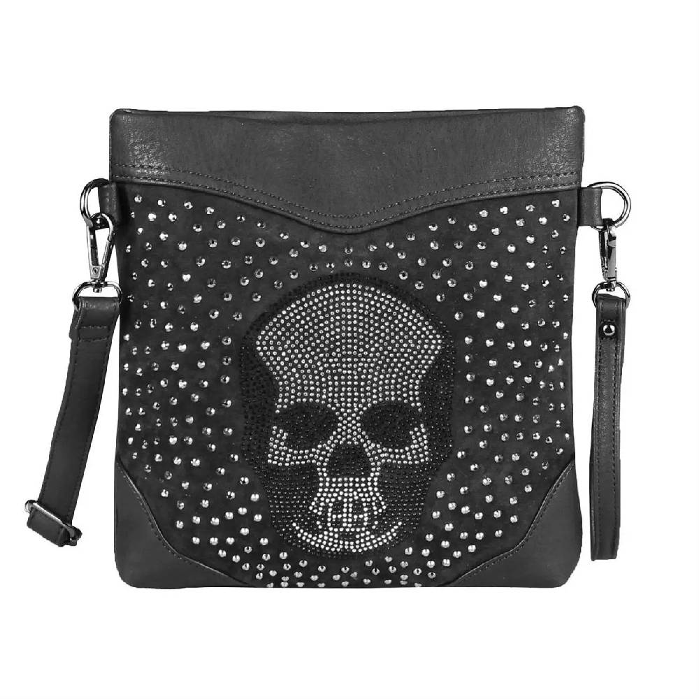 OBC Damen Totenkopf Skull Tasche Schultertasche Rucksack Umhängetasche Handtasche Bis zu 55% Rabatt