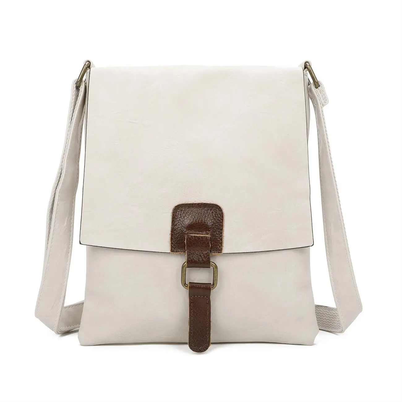 OBC Damen Tasche Crossbody Handtasche Messenger Schultertasche Umhängetasche Shopper Tablettasche bis ca. 7-8 Zoll Überschlagtasche Leder Optik 50% Rabatt mit kostenlosem Versand