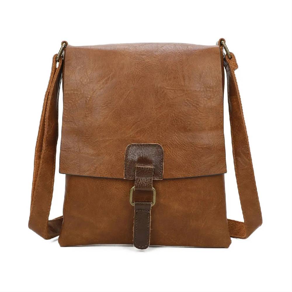 OBC Damen Tasche Crossbody Handtasche Messenger Schultertasche Umhängetasche Shopper Tablettasche bis ca. 7-8 Zoll Überschlagtasche Leder Optik 50% Rabatt mit kostenlosem Versand