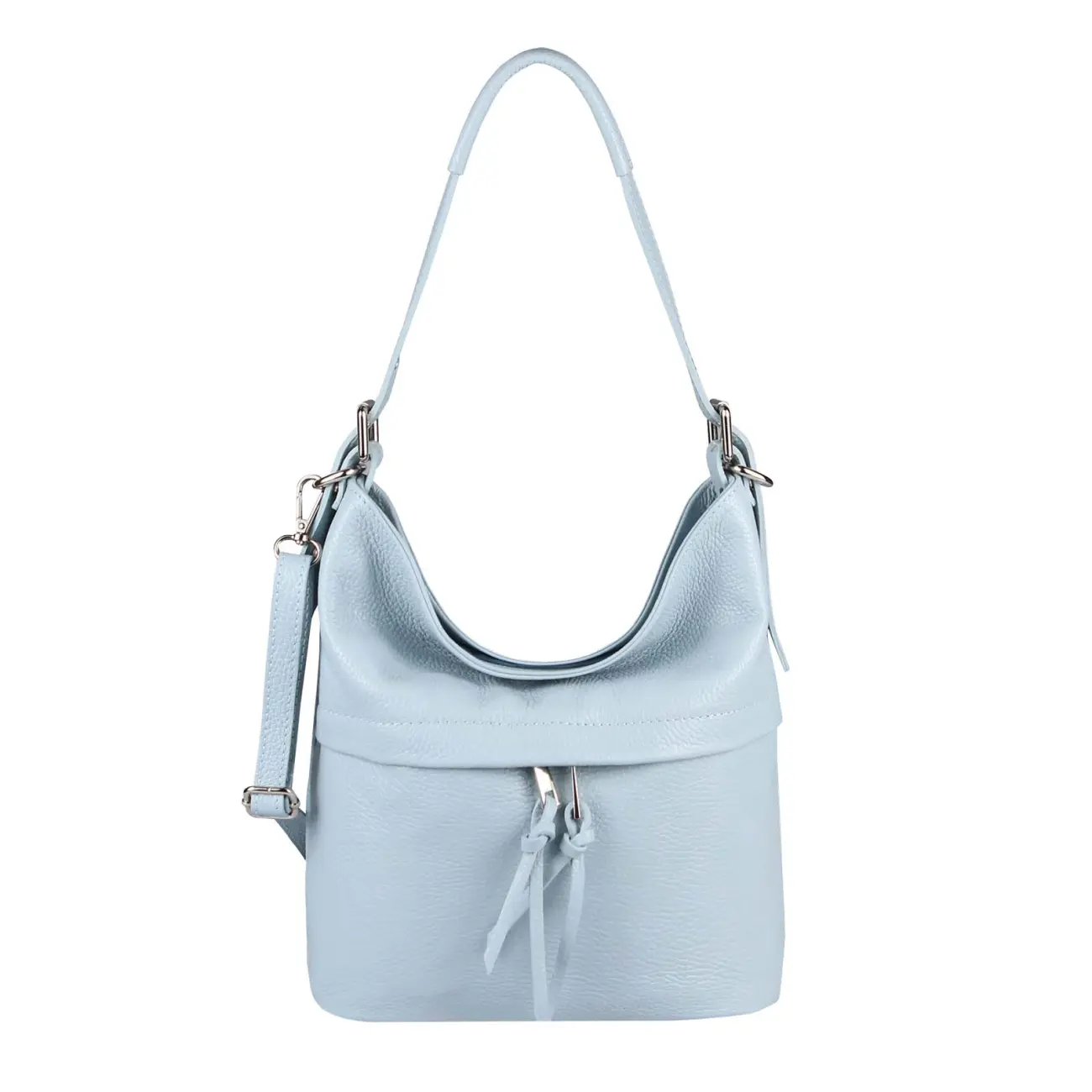 Made in Italy DAMEN ECHTLEDER TASCHE Handtasche Umhängetasche Ledertasche Schultertasche Beuteltasche Umhängetasche Cross-Over Speichern exportieren