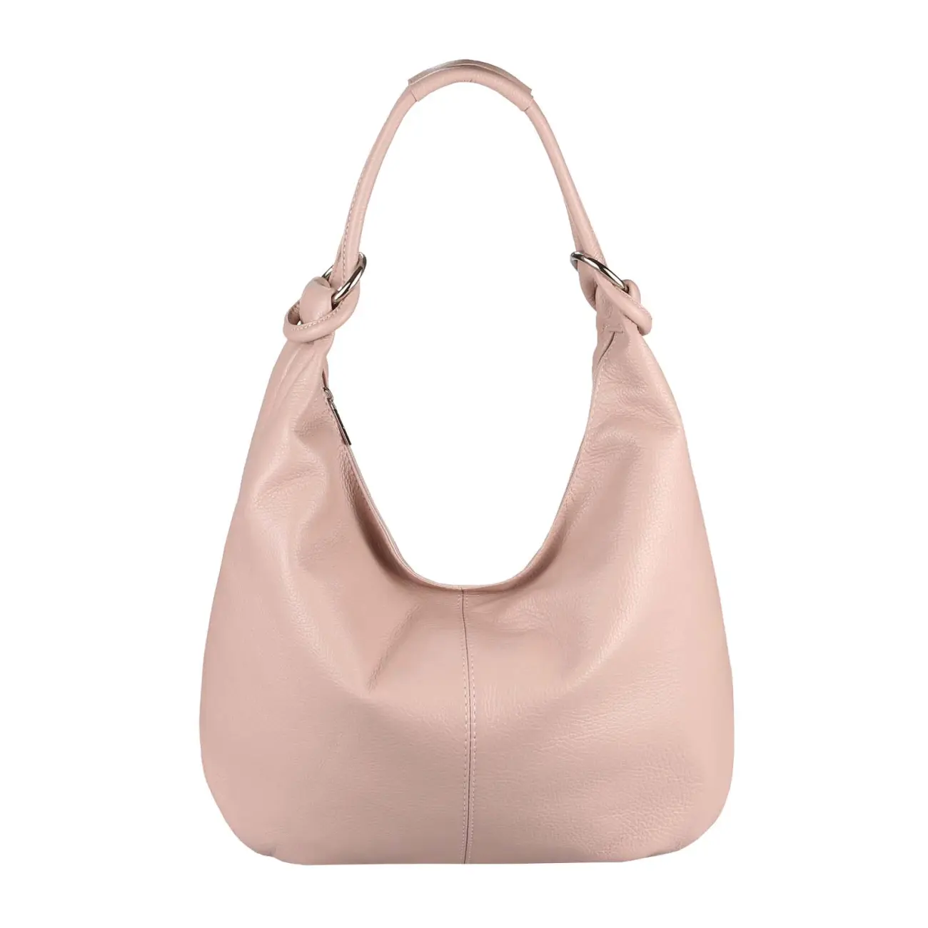 ITALY DAMEN Echt LEDER HAND-TASCHE Schultertasche Shopper Umhängetasche Beuteltasche Metallic Bag Im Verkauf