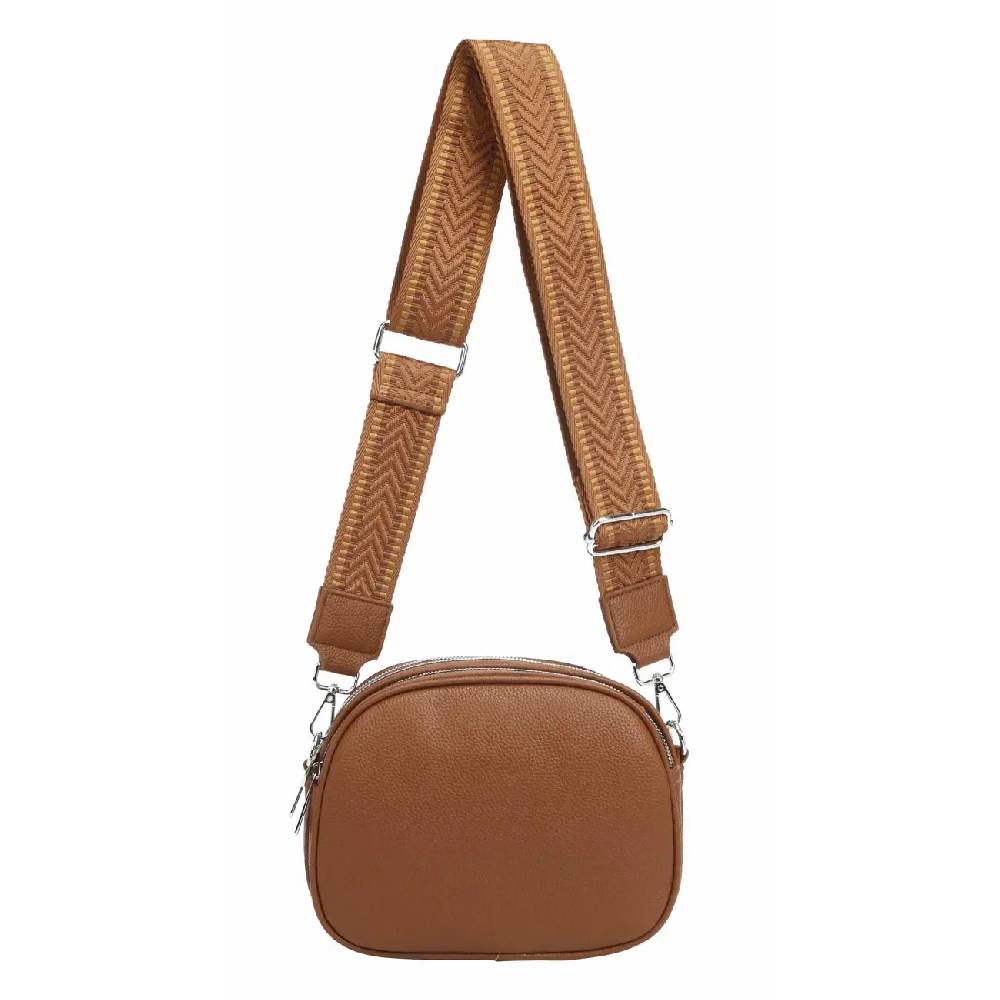 Damen Tasche Crossbody Umhängetasche Gürteltasche Bodybag Schultertasche Crossover Damentasche Kunstleder Handtasche Muster Taschengurt Reise zollfrei