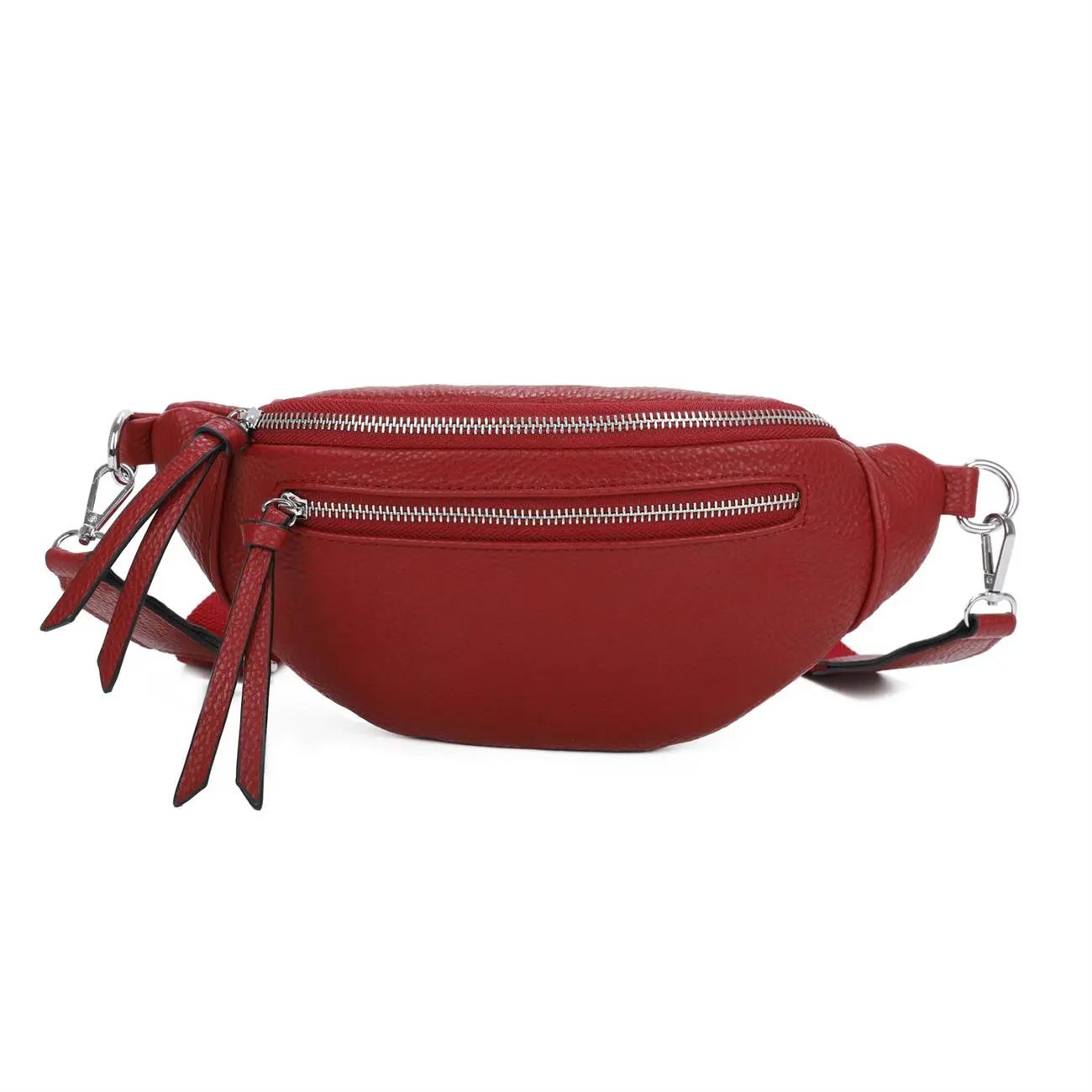 OBC Damen Tasche Gürteltasche Crossbody Leder Optik Hüfttasche Bauchtasche Umhängetasche Cross-Over Bodybag Schultertasche Handytasche Geldtasche Schminktasche Kosmetiktasche Blitzverkäufe