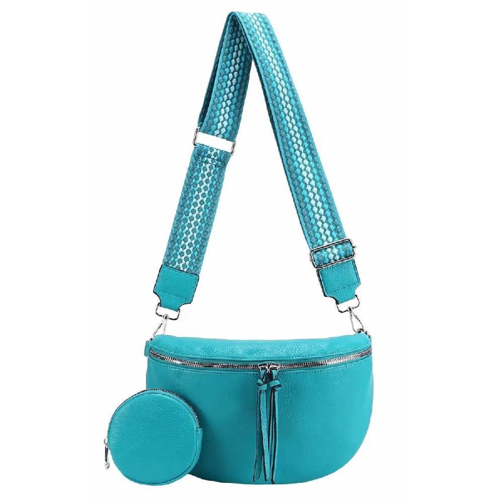 OBC Damen Tasche Crossbody Gürteltasche Brusttasche Umhängetasche Hüfttasche Crossover Bauchtasche Bodybag Schultertasche Handytasche Kunstleder Versandkostenfrei