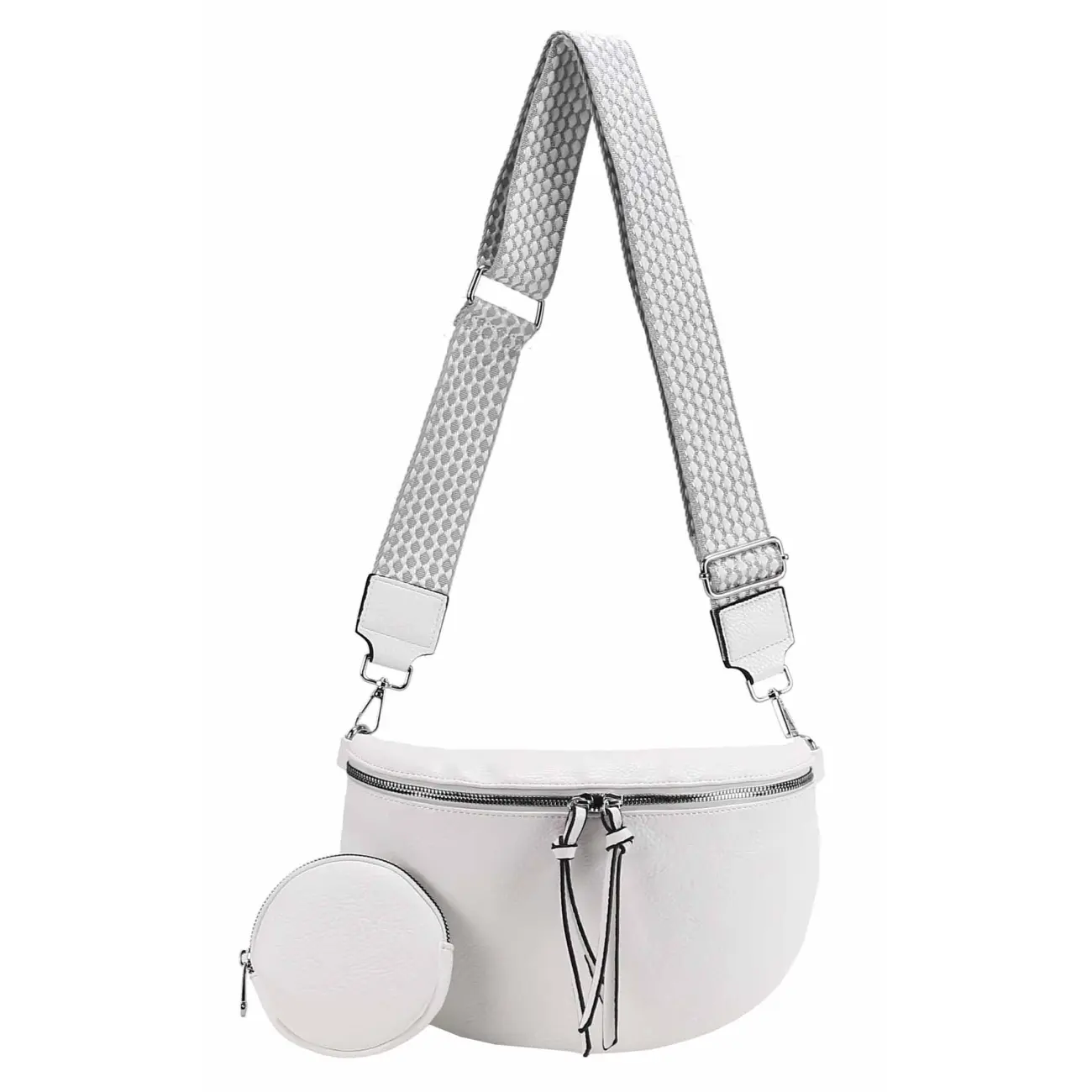 OBC Damen Tasche Crossbody Gürteltasche Brusttasche Umhängetasche Hüfttasche Crossover Bauchtasche Bodybag Schultertasche Handytasche Kunstleder Versandkostenfrei