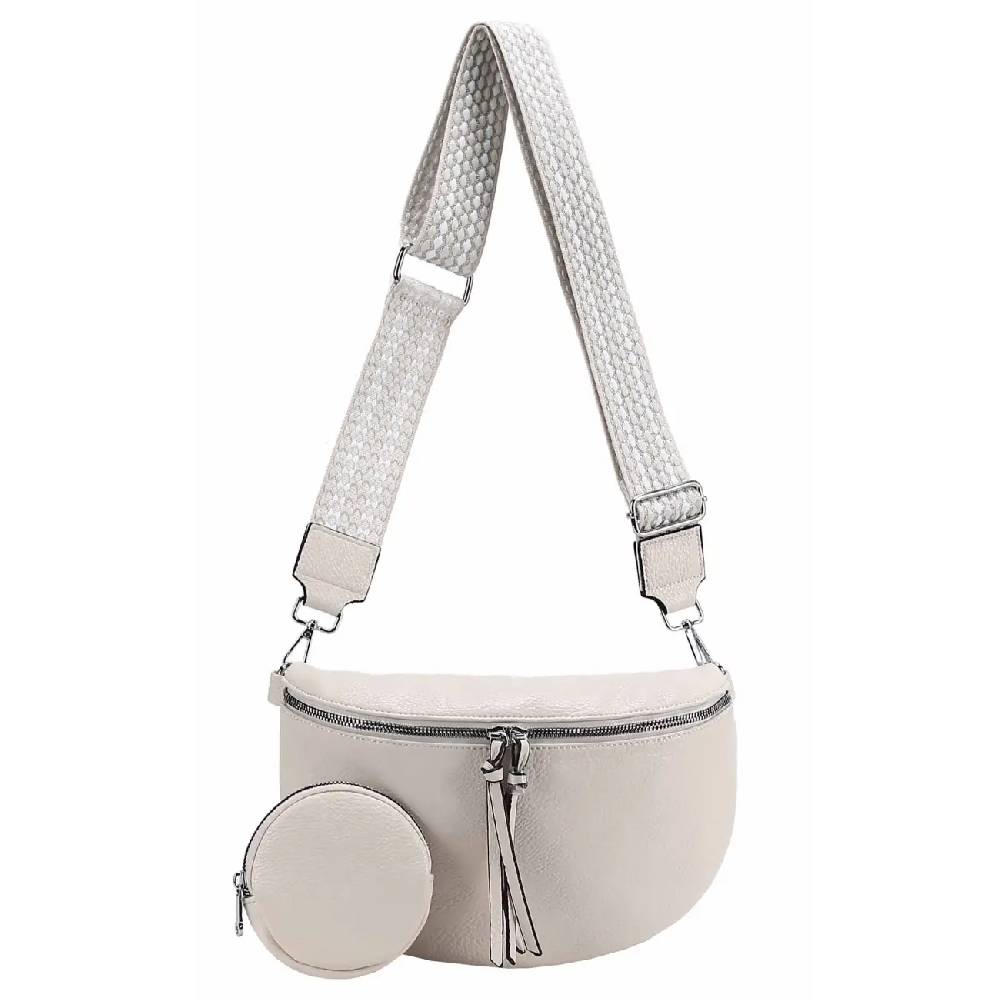 OBC Damen Tasche Crossbody Gürteltasche Brusttasche Umhängetasche Hüfttasche Crossover Bauchtasche Bodybag Schultertasche Handytasche Kunstleder Versandkostenfrei