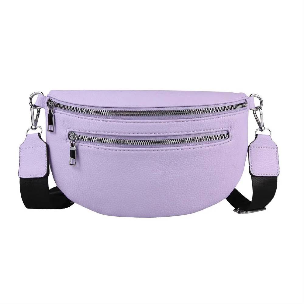 OBC Damen Tasche Gürteltasche Crossbody Leder Optik Hüfttasche Bauchtasche Umhängetasche Cross-Over Bodybag Schultertasche Handytasche Leder Optik Jubiläumsangebot
