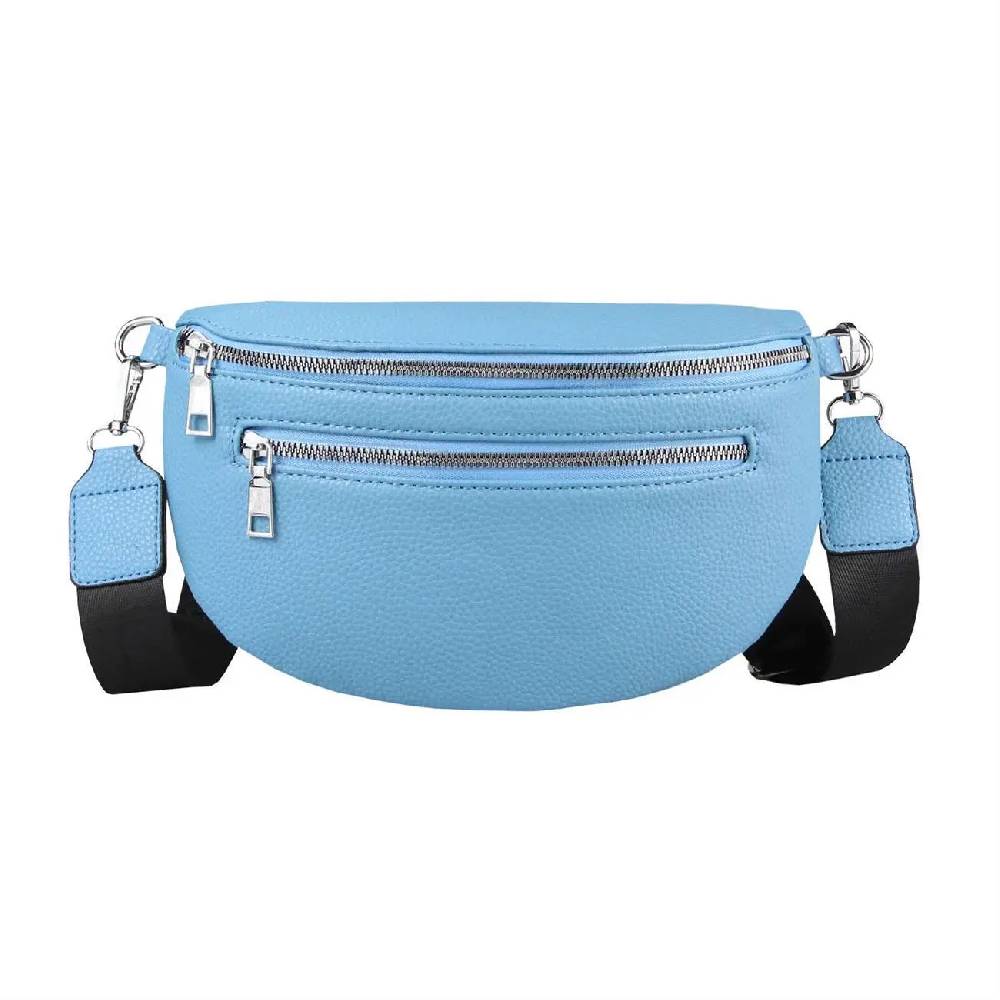 OBC Damen Tasche Gürteltasche Crossbody Leder Optik Hüfttasche Bauchtasche Umhängetasche Cross-Over Bodybag Schultertasche Handytasche Leder Optik Jubiläumsangebot
