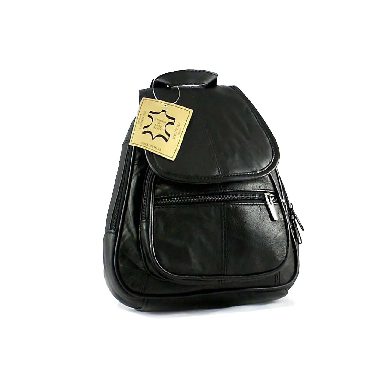 OBC kleiner DAMEN RUCKSACK Cityrucksack echtes Leder Mini Tasche Schultertasche Lederrucksack Damentasche Stadtrucksack Ledertasche CrossBag BodyBag CrossOver Lamm Nappaleder Lagerräumung