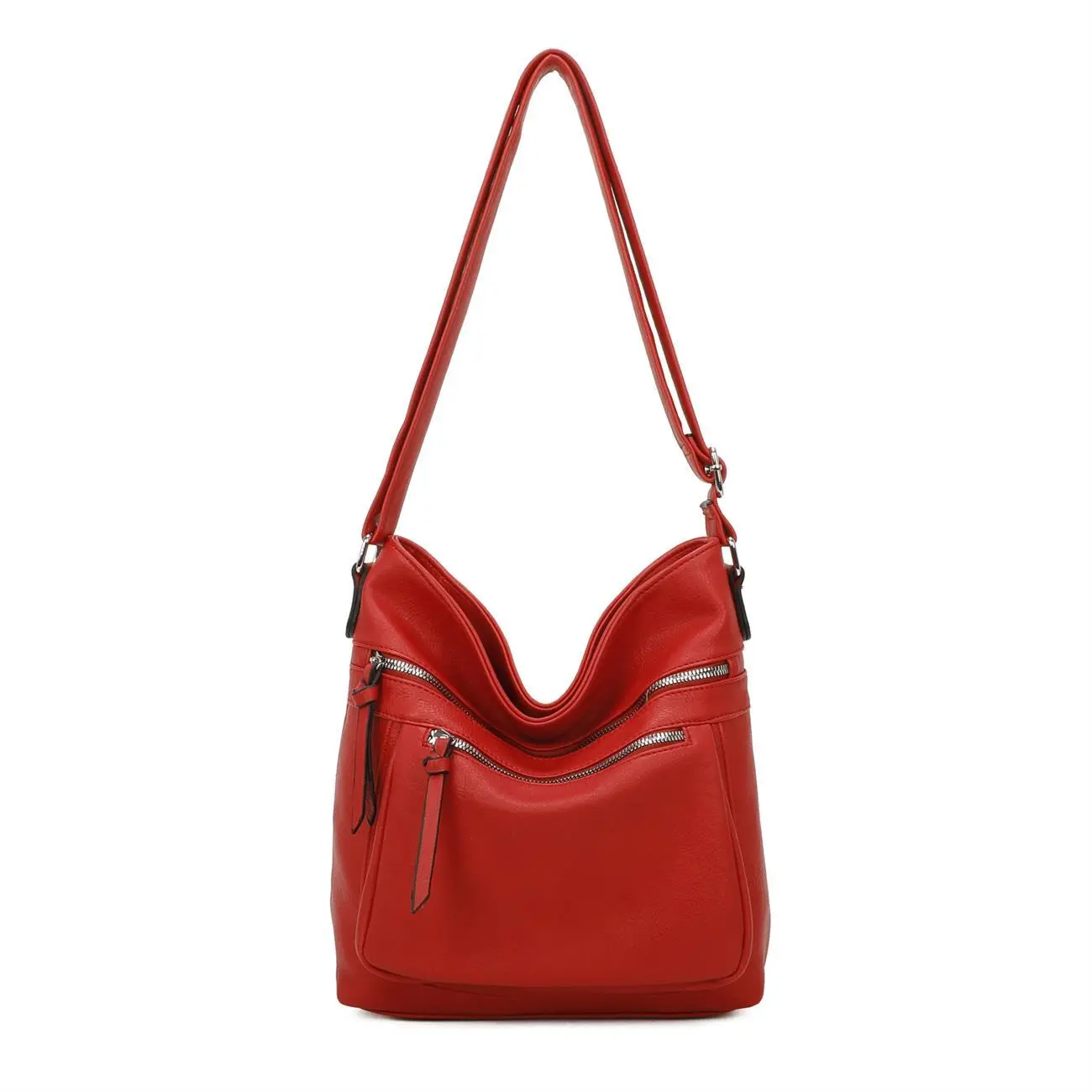 OBC DAMEN TASCHE Schultertasche Shopper Umhängetasche CrossOver Crossbody Henkeltasche Beuteltasche Handtasche Hobo Bag Reise Kunst-Leder Online Outlet
