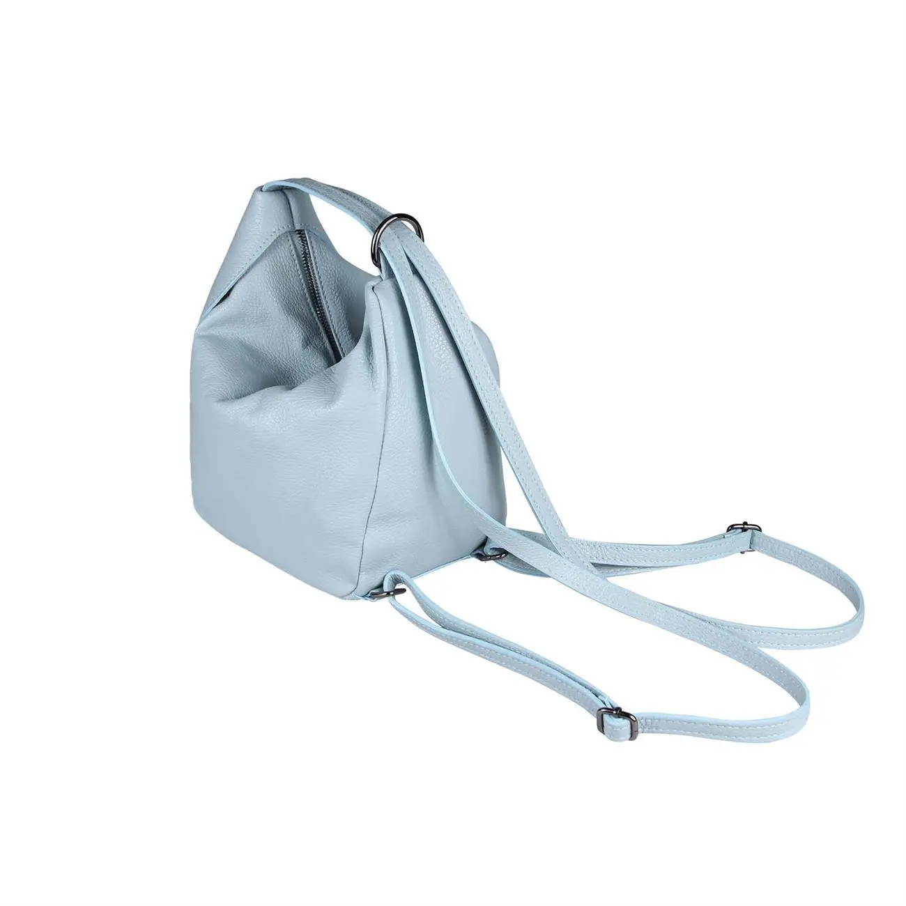 OBC MADE IN ITALY 2in1 DAMEN Echt LEDER TASCHE RUCKSACK Schultertasche Umhängetasche Crossbody Handtasche Henkeltasche Shopper Daypack Backpack Zeitlich begrenztes Angebot