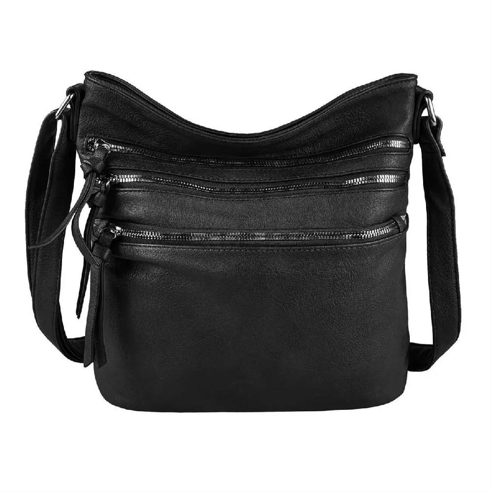 OBC DAMEN TASCHE SHOPPER Schultertasche Umhängetasche CrossOver Crossbody Henkeltasche Beuteltasche Handtasche City Bag Reise Kunst-Leder Neuheiten