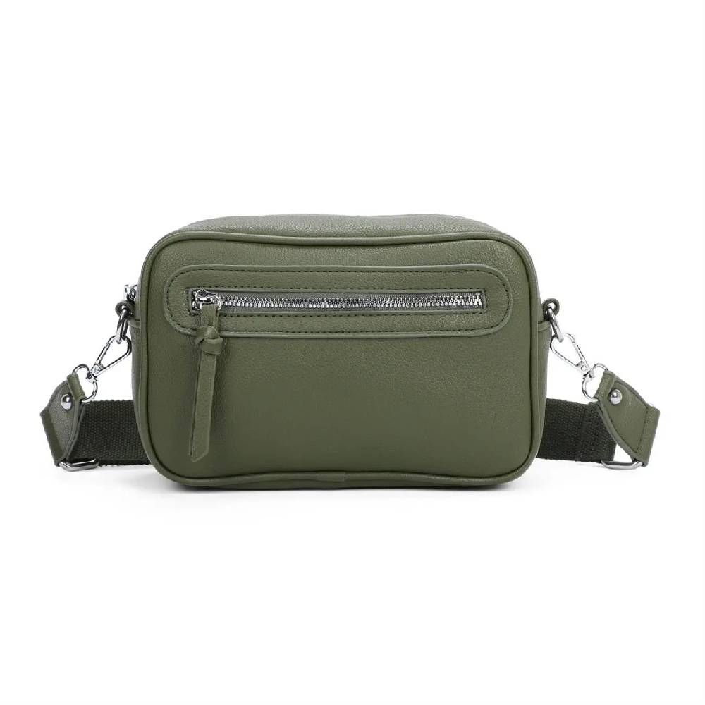 DAMEN TASCHE Umhängetasche Schultertasche Crossbody Cross-Over Cross Bag Bodybag Handytasche Kunst-Leder Reise Kauf eins, bekomm eins gratis