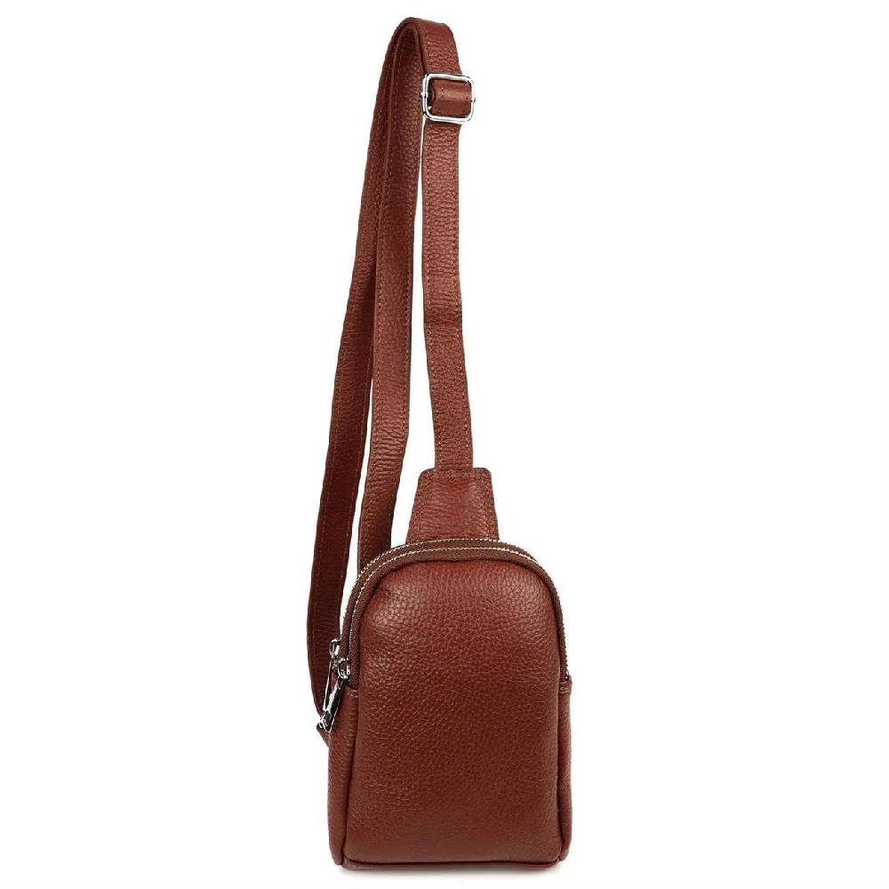 OBC MADE IN ITALY LEDER TASCHE Crossbody Bodybag Sling Rucksack Crossover Schultertasche Brusttasche Umhängetasche Bag damen herren unisex Sonderangebote