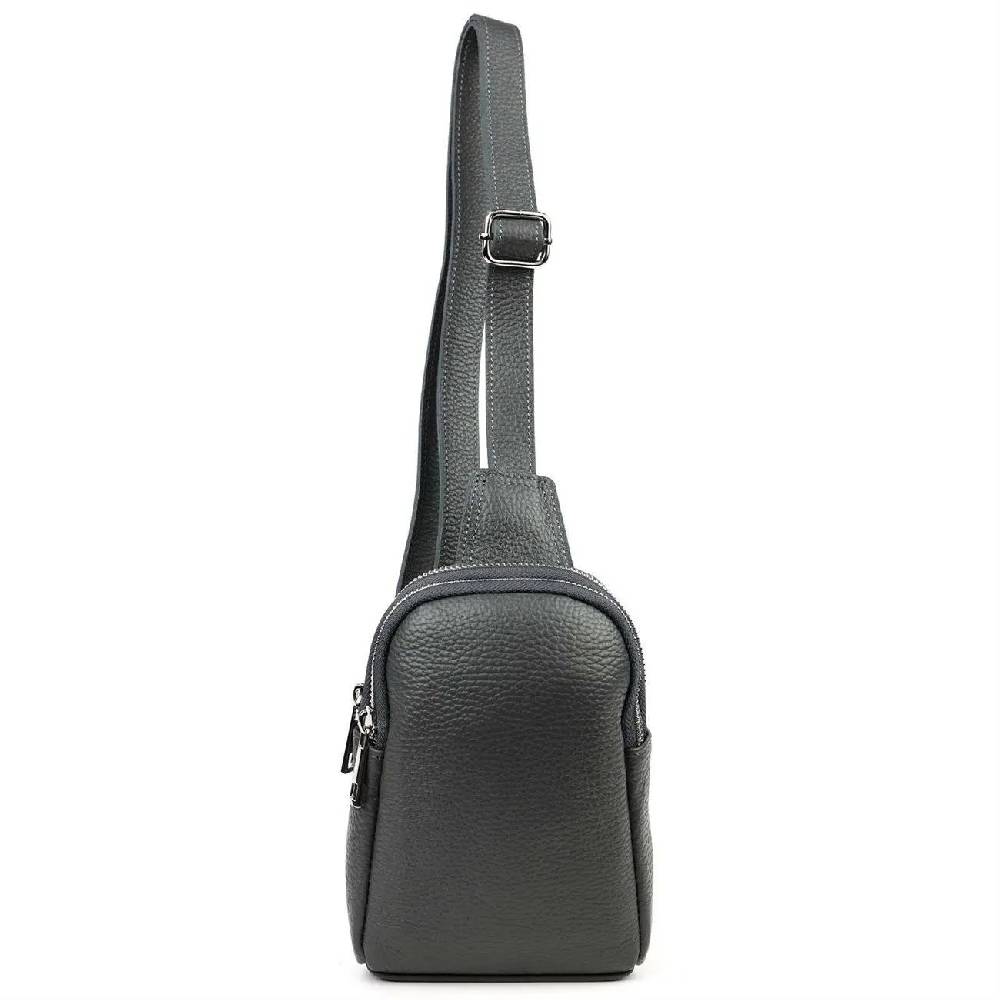 OBC MADE IN ITALY LEDER TASCHE Crossbody Bodybag Sling Rucksack Crossover Schultertasche Brusttasche Umhängetasche Bag damen herren unisex Sonderangebote