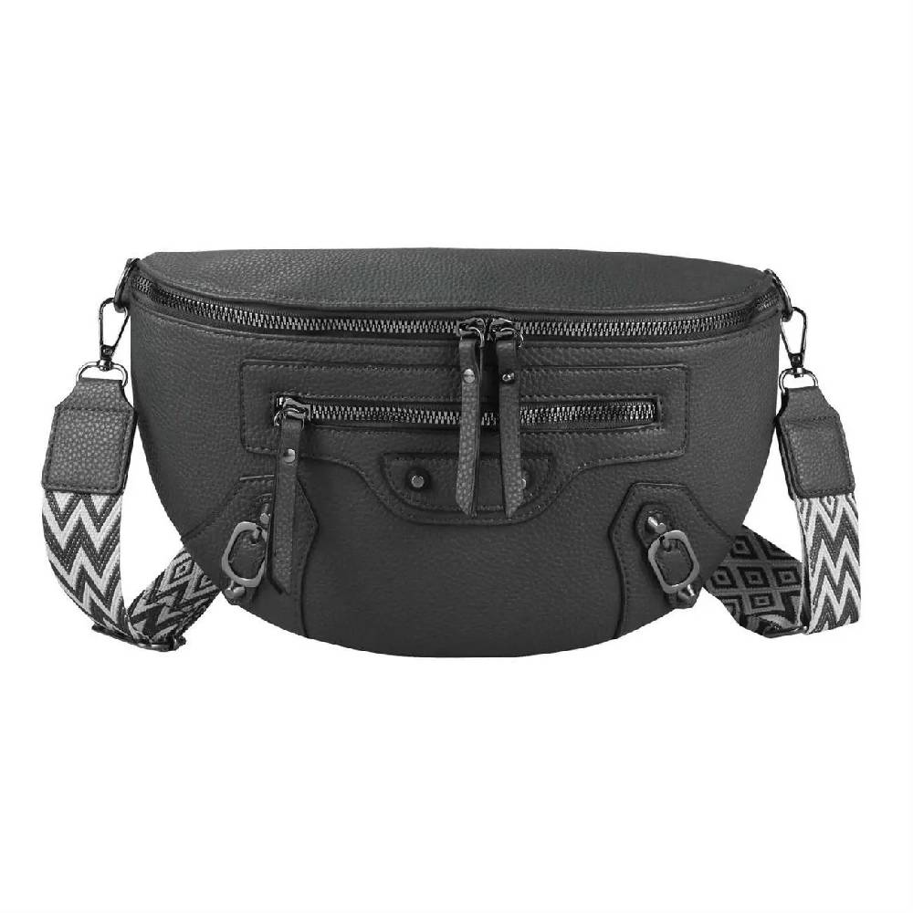 Damen Tasche Gürteltasche Umhängetasche Bodybag Brusttasche Muster Gürtel Bauchtasche Crossbody Hüfttasche Crossover Schultertasche Handytasche Leder Optik Riesige Ersparnisse