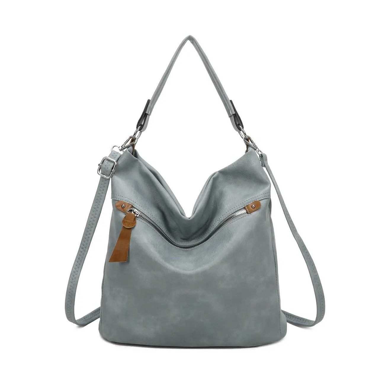 OBC DAMEN TASCHE SHOPPER Hobo-Bag Schultertasche Umhängetasche Handtasche CrossOver Damentasche Beuteltasche Henkeltasche Reise Leder Optik Begrenzte Freigabe