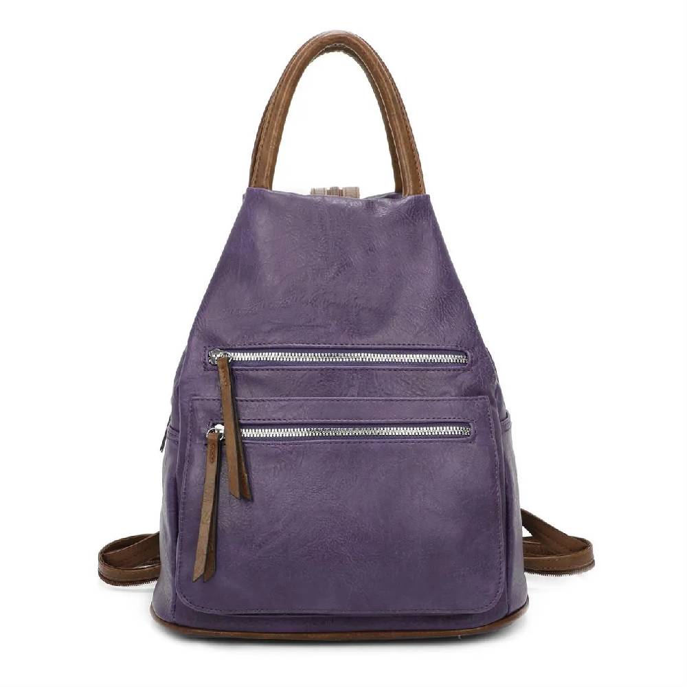 Damen Rucksack Tasche Schultertasche Handtasche Cityrucksack Leder Optik Daypack Tagesrucksack Backpack Freizeitrucksack Arbeitsrucksack Bis zu 50% Rabatt