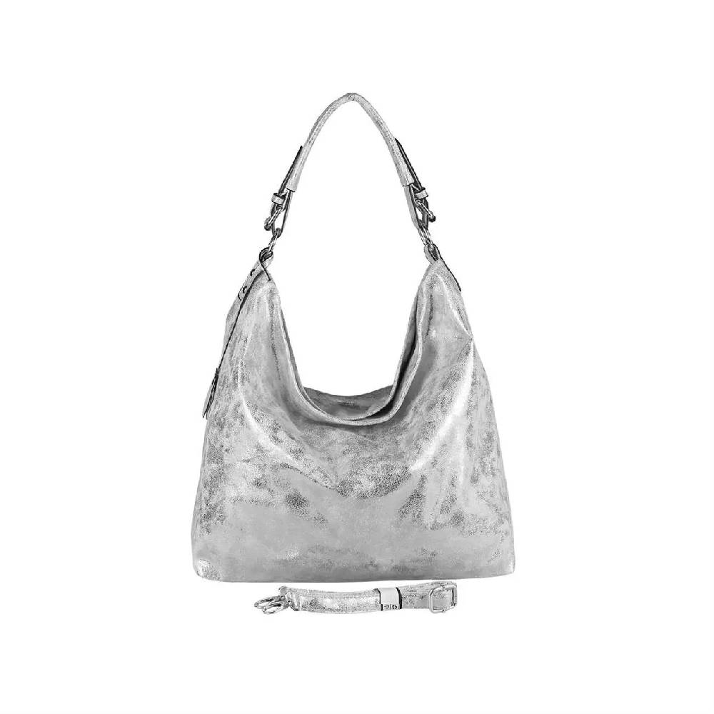 OBC DAMEN METALLIC TASCHE SHOPPER Hobo-Bag Henkeltasche Handtasche Schultertasche CROSS-OVER Umhängetasche Beuteltasche Bis zu 65% Rabatt