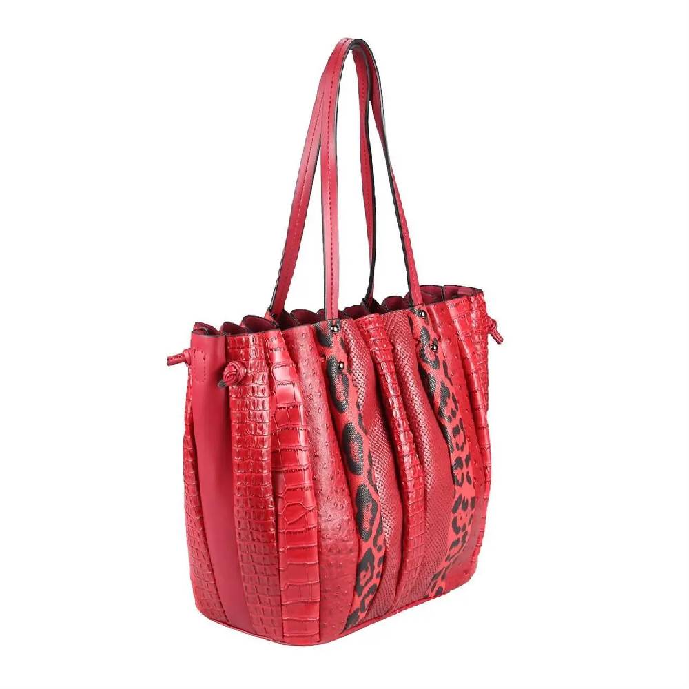 OBC XXL DAMEN TASCHE Shopper Handtasche Arbeit Bag Umhängetasche Schultertasche Leder Optik Kroko Strauß Leoparden Print Bis zu 55% Rabatt