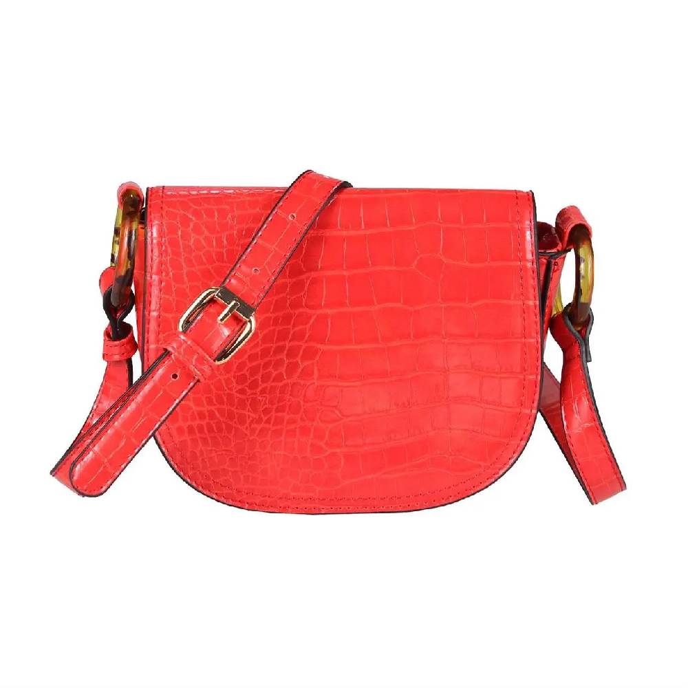 DAMEN TASCHE Kroko Crossbody Umhängetasche Schultertasche Bodybag Shopper Leder Optik CrossOver Nur noch ein Tag übrig