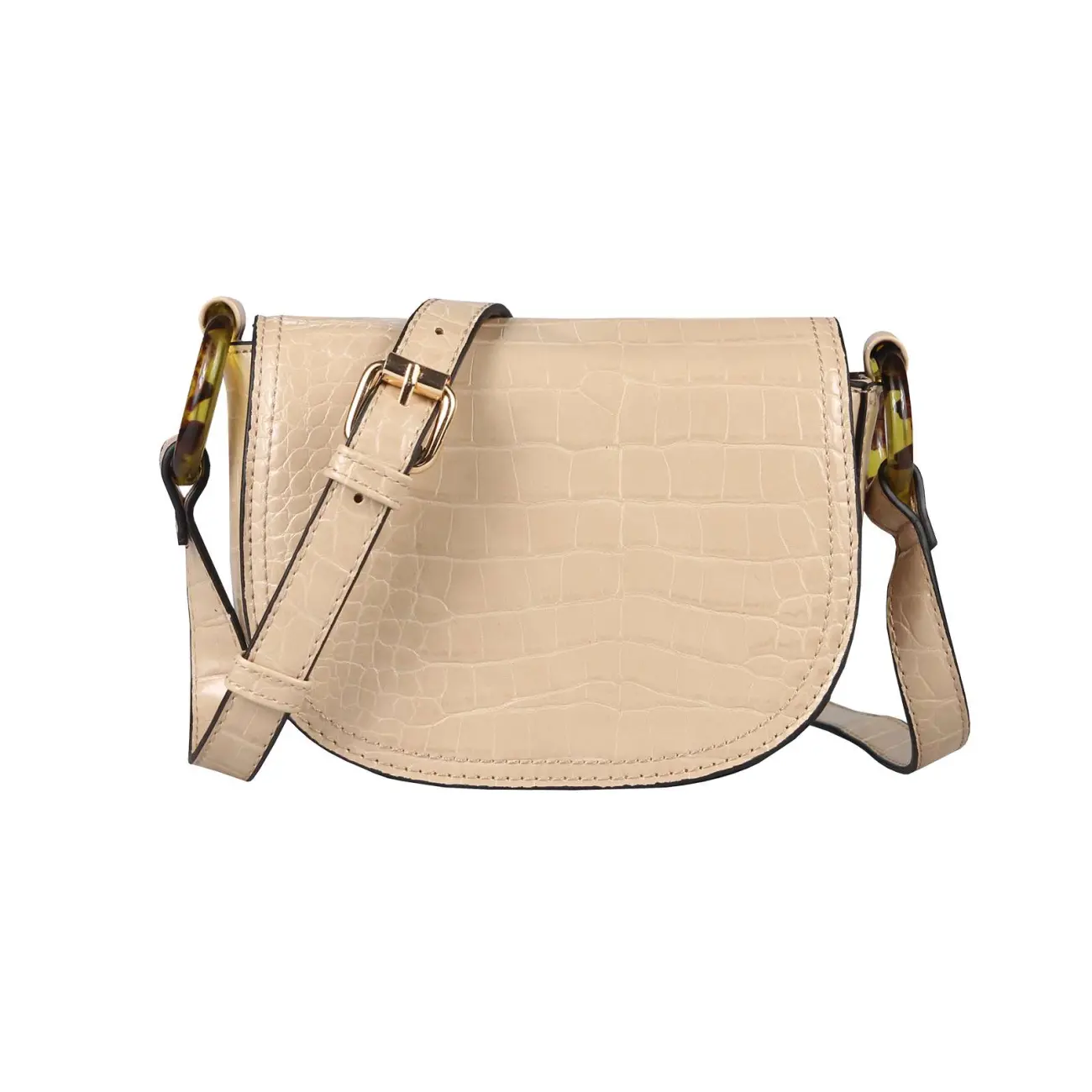 DAMEN TASCHE Kroko Crossbody Umhängetasche Schultertasche Bodybag Shopper Leder Optik CrossOver Nur noch ein Tag übrig