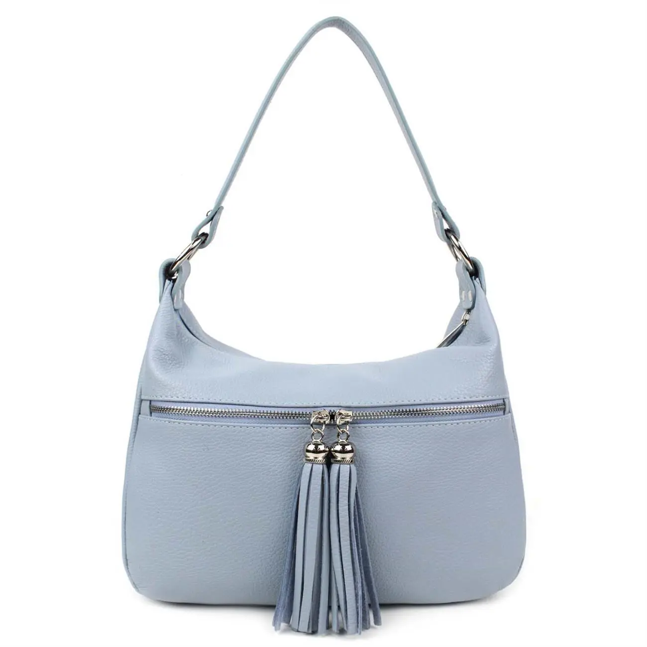 OBC Made in Italy DAMEN LEDER TASCHE Shopper Schultertasche Handtasche Umhängetasche Hobo Bag Umhängetasche Ledertasche Cross-Over Fabrikladen