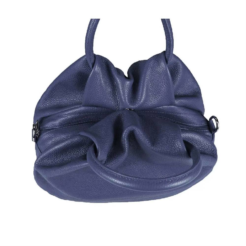 OBC Made in Italy Damen Ledertasche Hobo Bag Shopper Handtasche Umhängetasche Schultertasche Beuteltasche IT11 Angebote