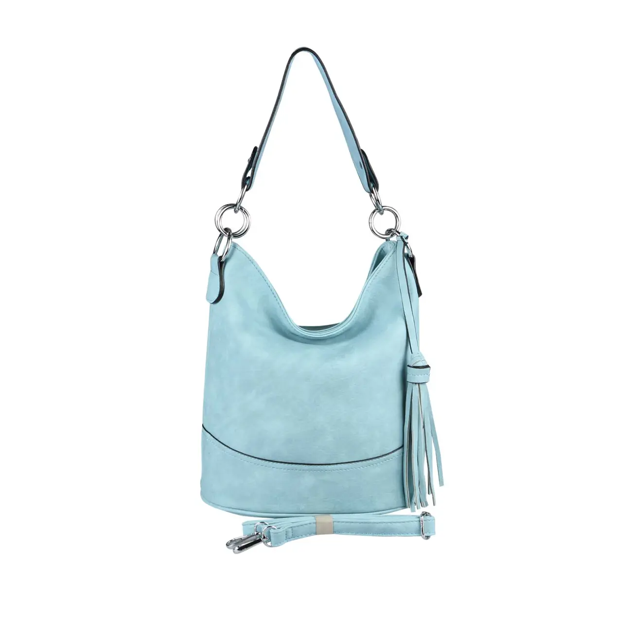 OBC DAMEN TASCHE HOBO-BAG Metallic Shopper Umhängetasche Handtasche Schultertasche Henkeltasche Beuteltasche CrossOver Tote-Bag Fabrikverkauf