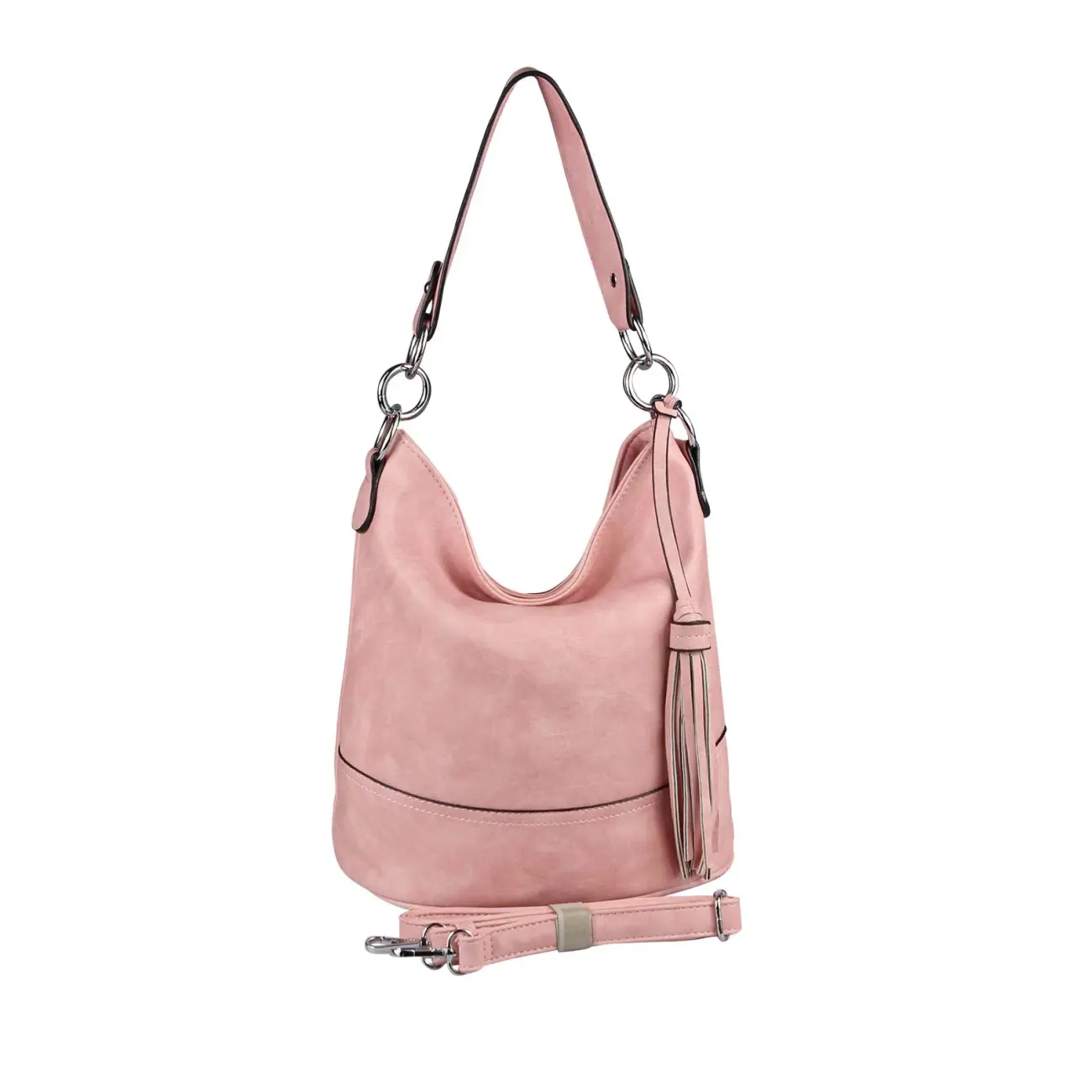 OBC DAMEN TASCHE HOBO-BAG Metallic Shopper Umhängetasche Handtasche Schultertasche Henkeltasche Beuteltasche CrossOver Tote-Bag Fabrikverkauf