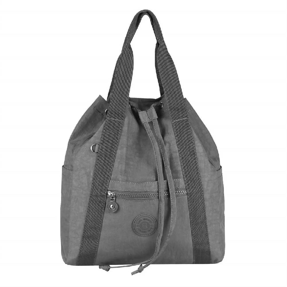 OBC Damen Tasche Rucksack Handtasche Cityrucksack Crinkle Nylon Backpack Schultertasche Damenrucksack Daypack Meist gekauft