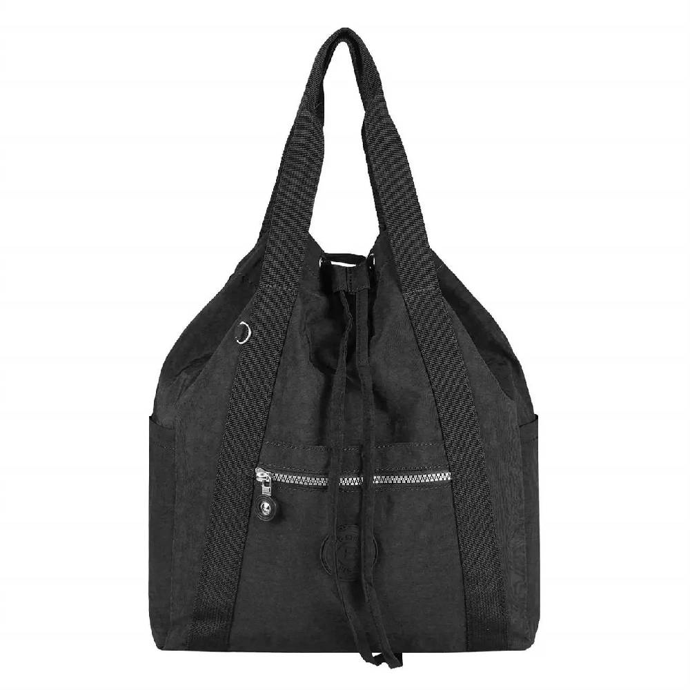 OBC Damen Tasche Rucksack Handtasche Cityrucksack Crinkle Nylon Backpack Schultertasche Damenrucksack Daypack Meist gekauft