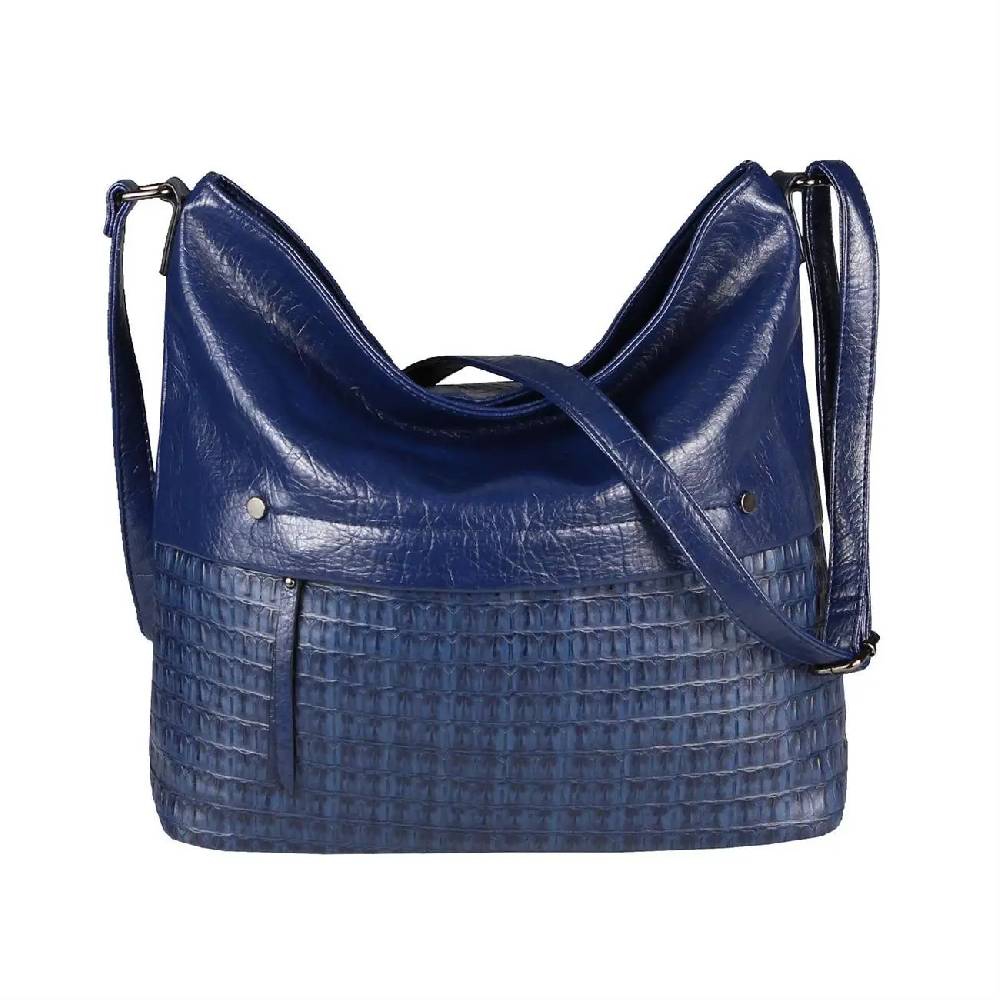 OBC Damen Tasche Umhängetasche Kroko Shopper Schultertasche Crossbody Beuteltasche Leder Optik Crossover Messenger Kostenloser Versand