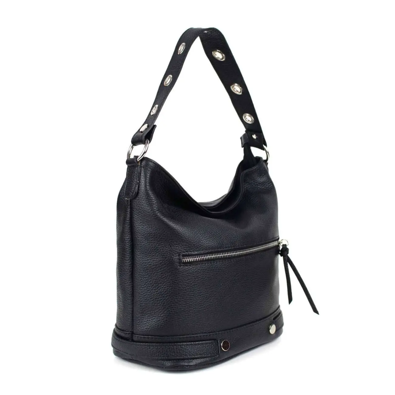 OBC Made in Italy DAMEN LEDER TASCHE SHOPPER Schultertasche City HOBO Bag Cross-Over Versandkostenfrei