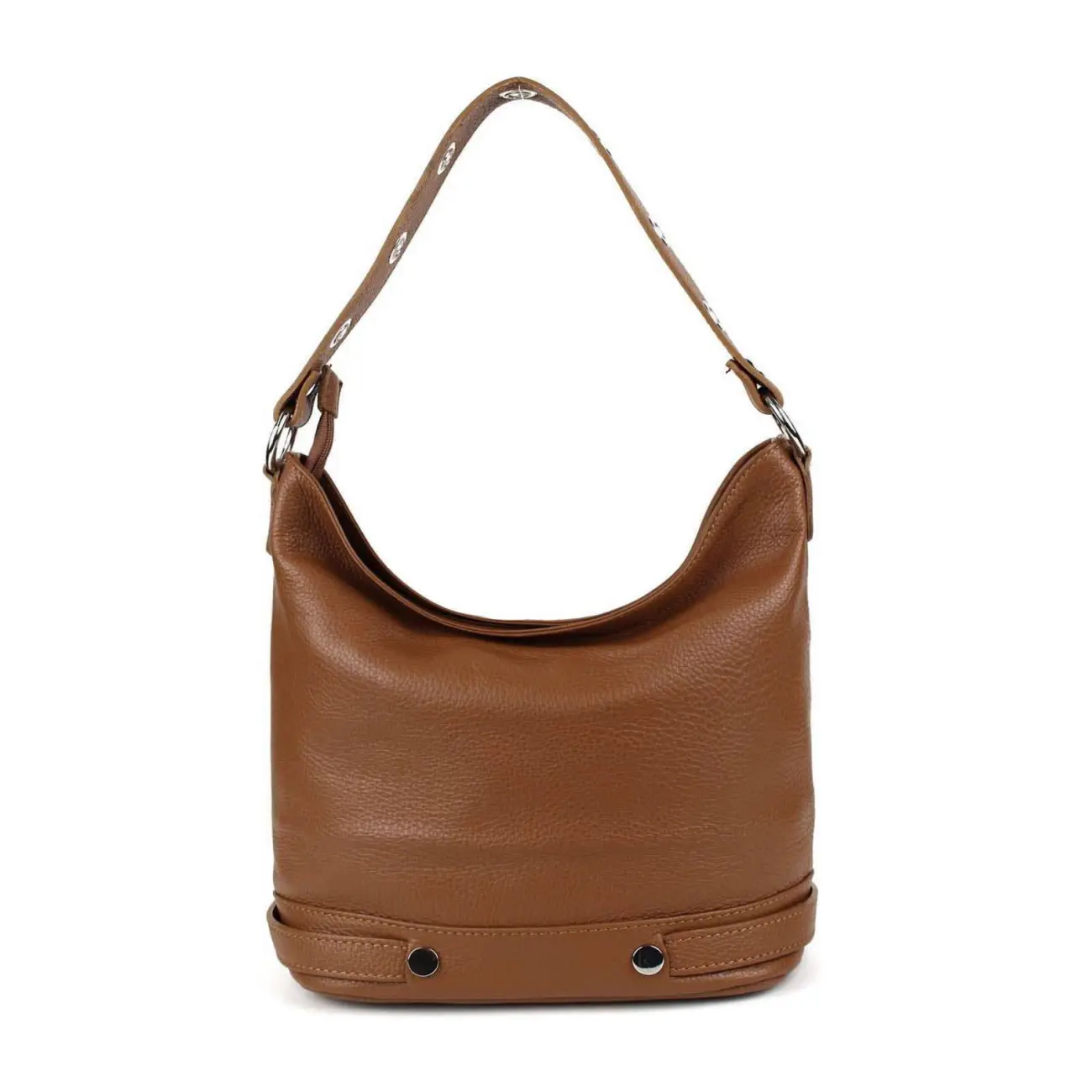 OBC Made in Italy DAMEN LEDER TASCHE SHOPPER Schultertasche City HOBO Bag Cross-Over Versandkostenfrei