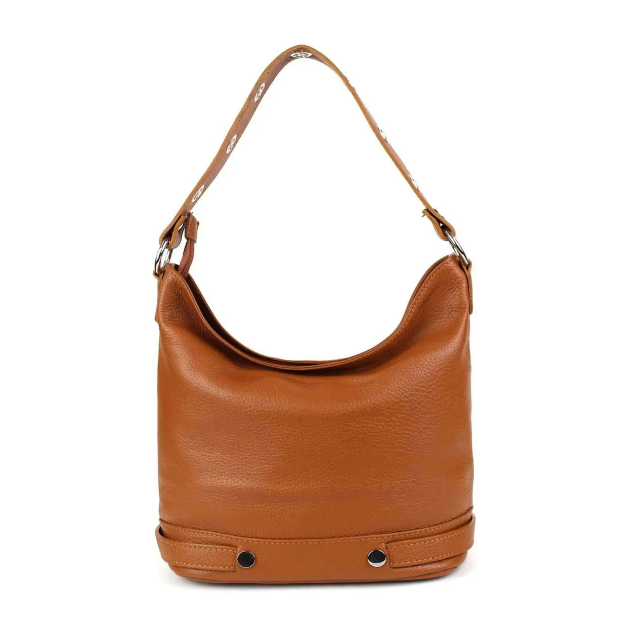 OBC Made in Italy DAMEN LEDER TASCHE SHOPPER Schultertasche City HOBO Bag Cross-Over Versandkostenfrei