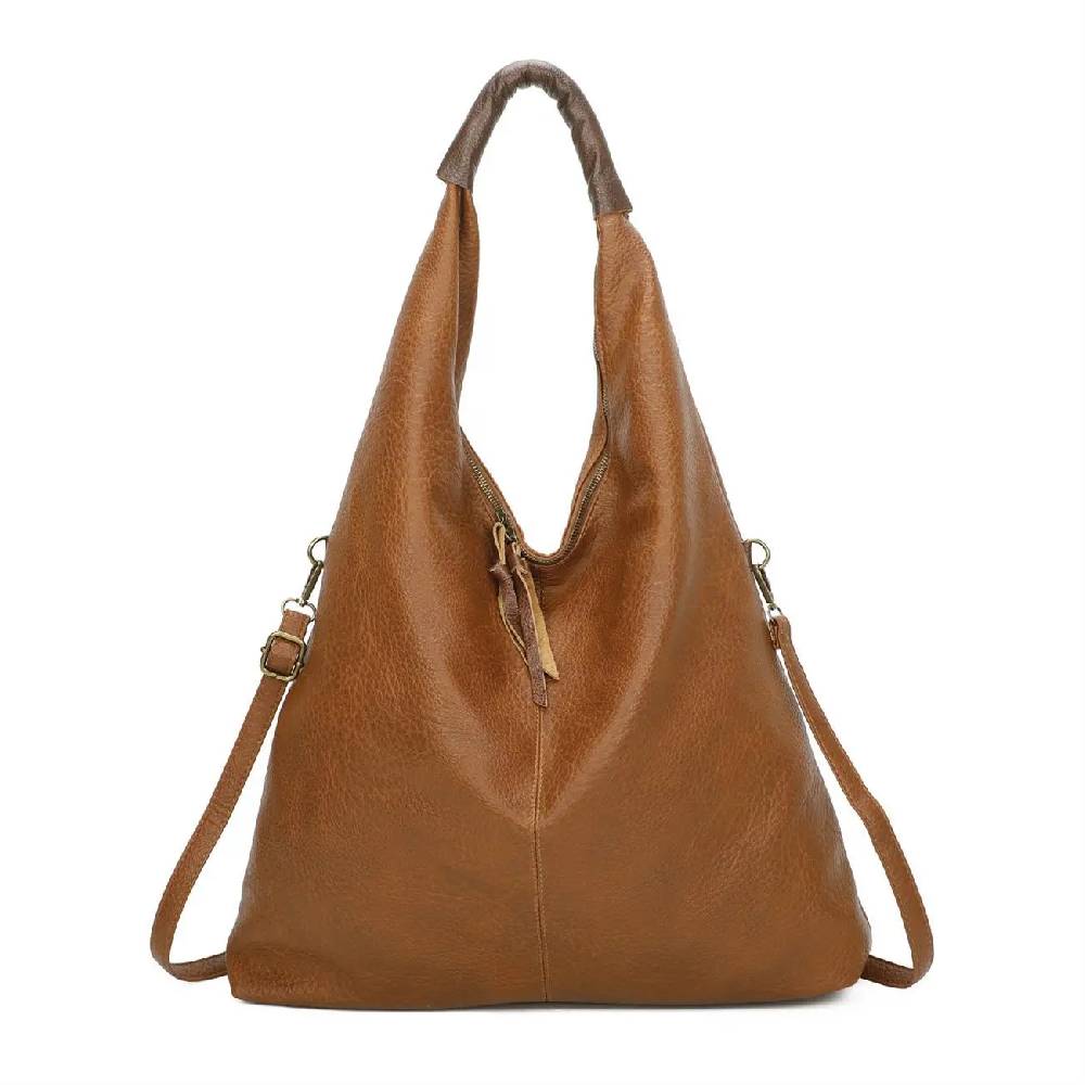 XXL Damen Tasche Shopper Schultertasche Handtasche Umhängetasche Freizeittasche Leder Optik Beuteltasche Preisnachlass